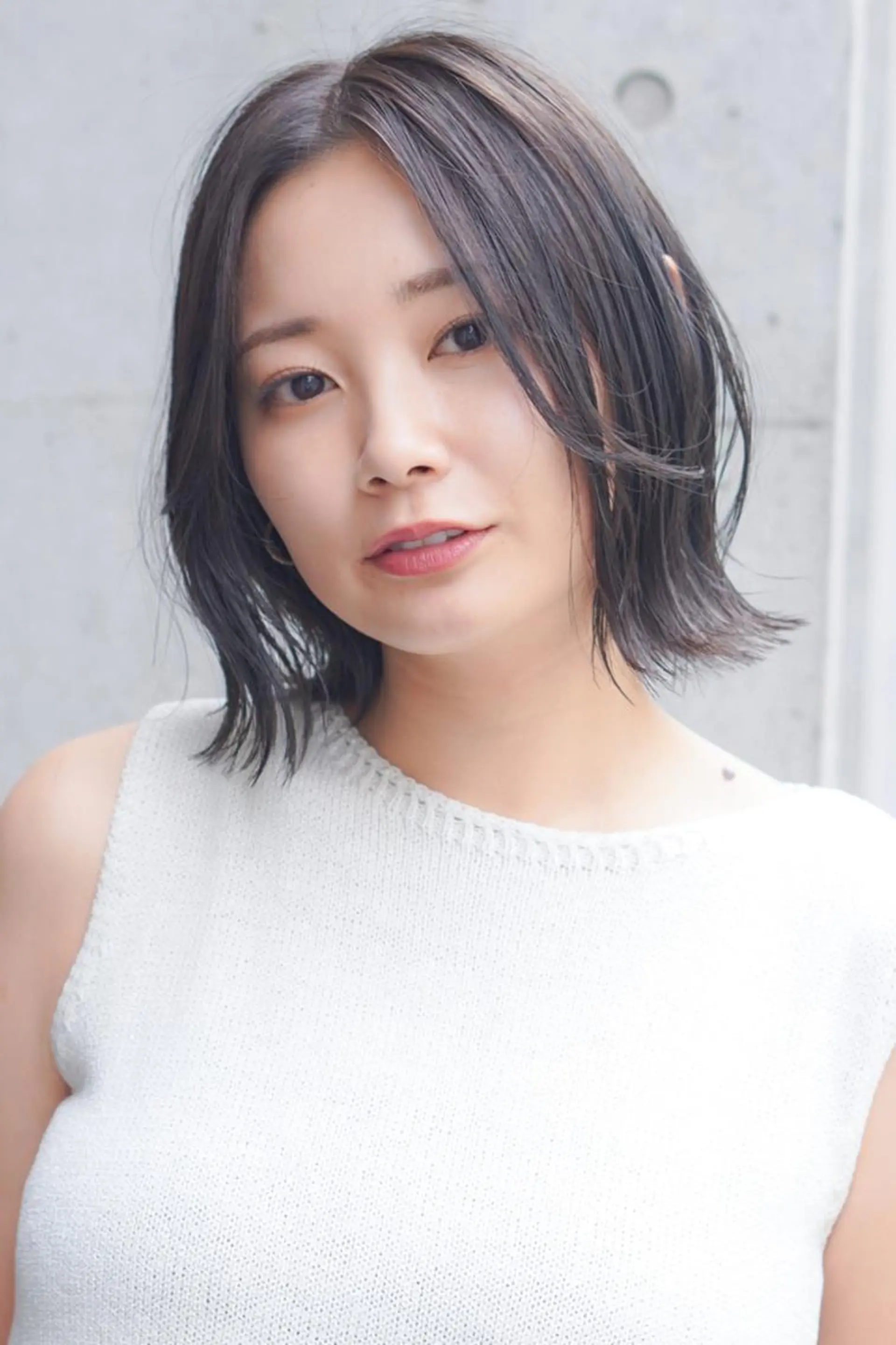 ミディアム 女性カット🌀 カラー⭐️大坂望心のヘアスタイル
