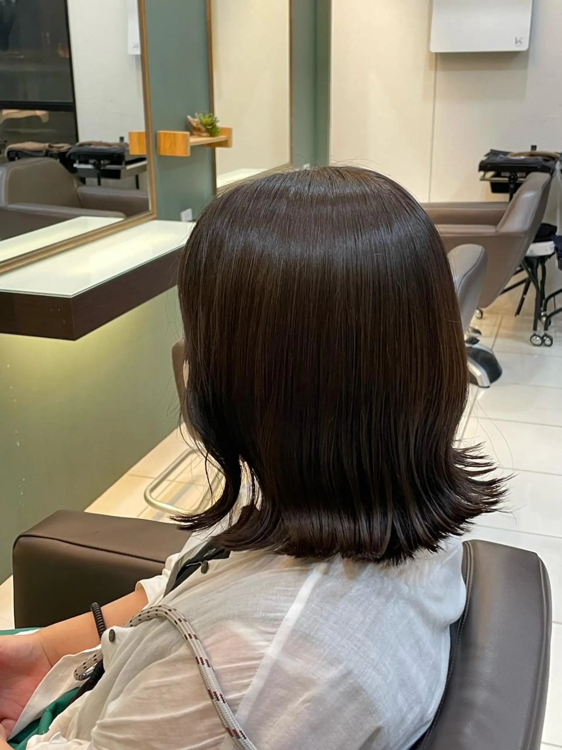 ミディアム アールグランデ あやのヘアスタイル