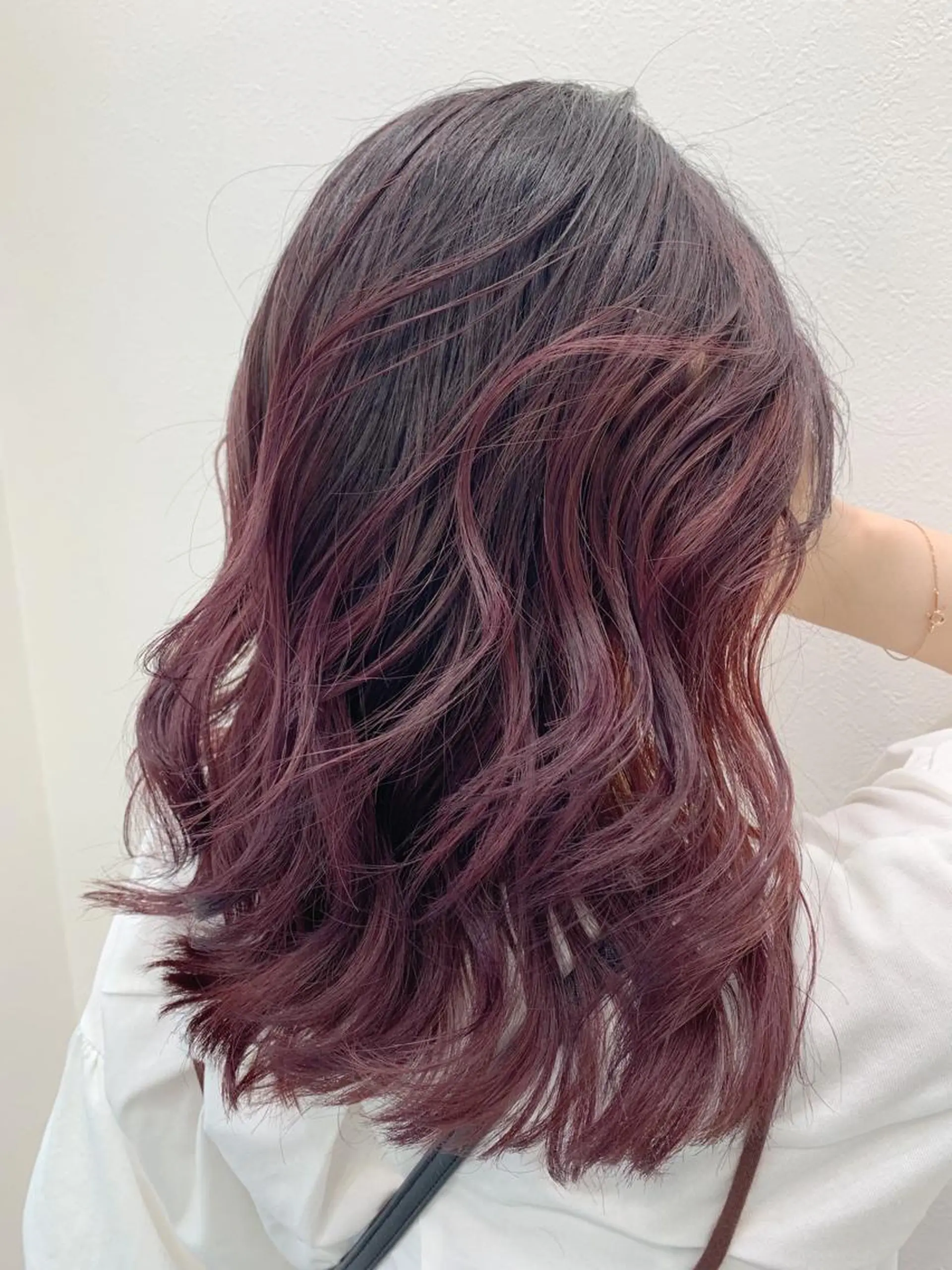 カラー 酸性ストレート/ブリ ーチなし/中村 匠のヘアスタイル