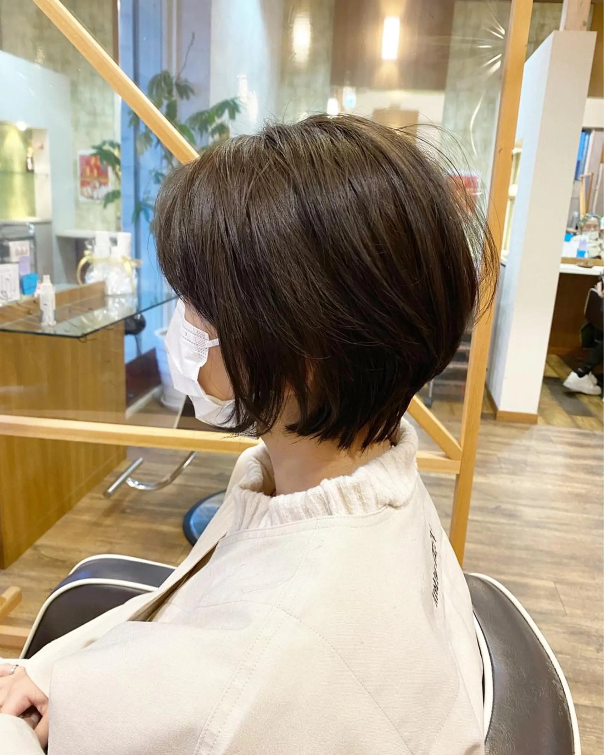 ショート カラー パーマ 🌼大人美人ショート 佐藤慎哉🌼のヘアスタイル