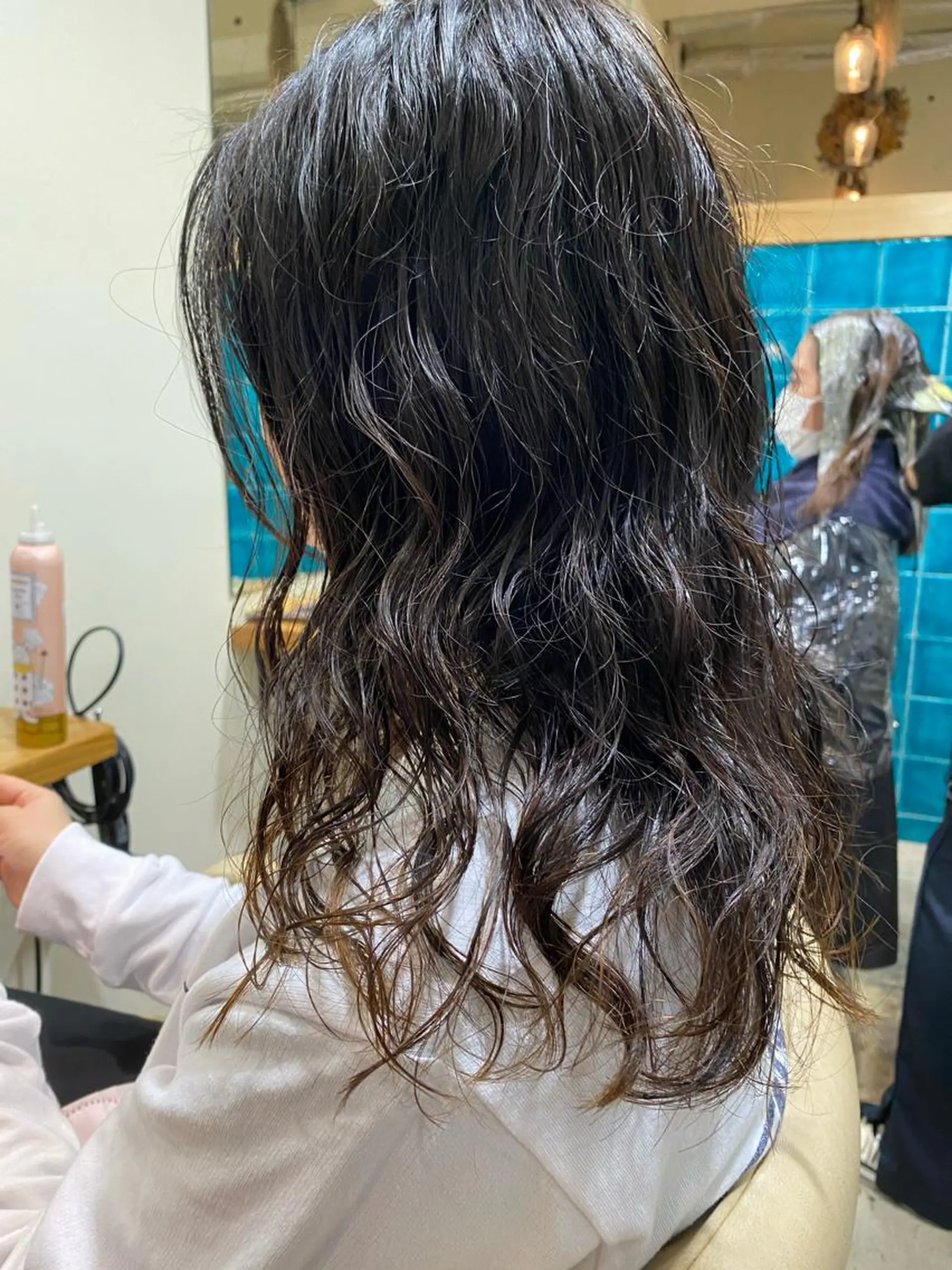 ロング パーマ パーマ美容師 hanaのヘアスタイル