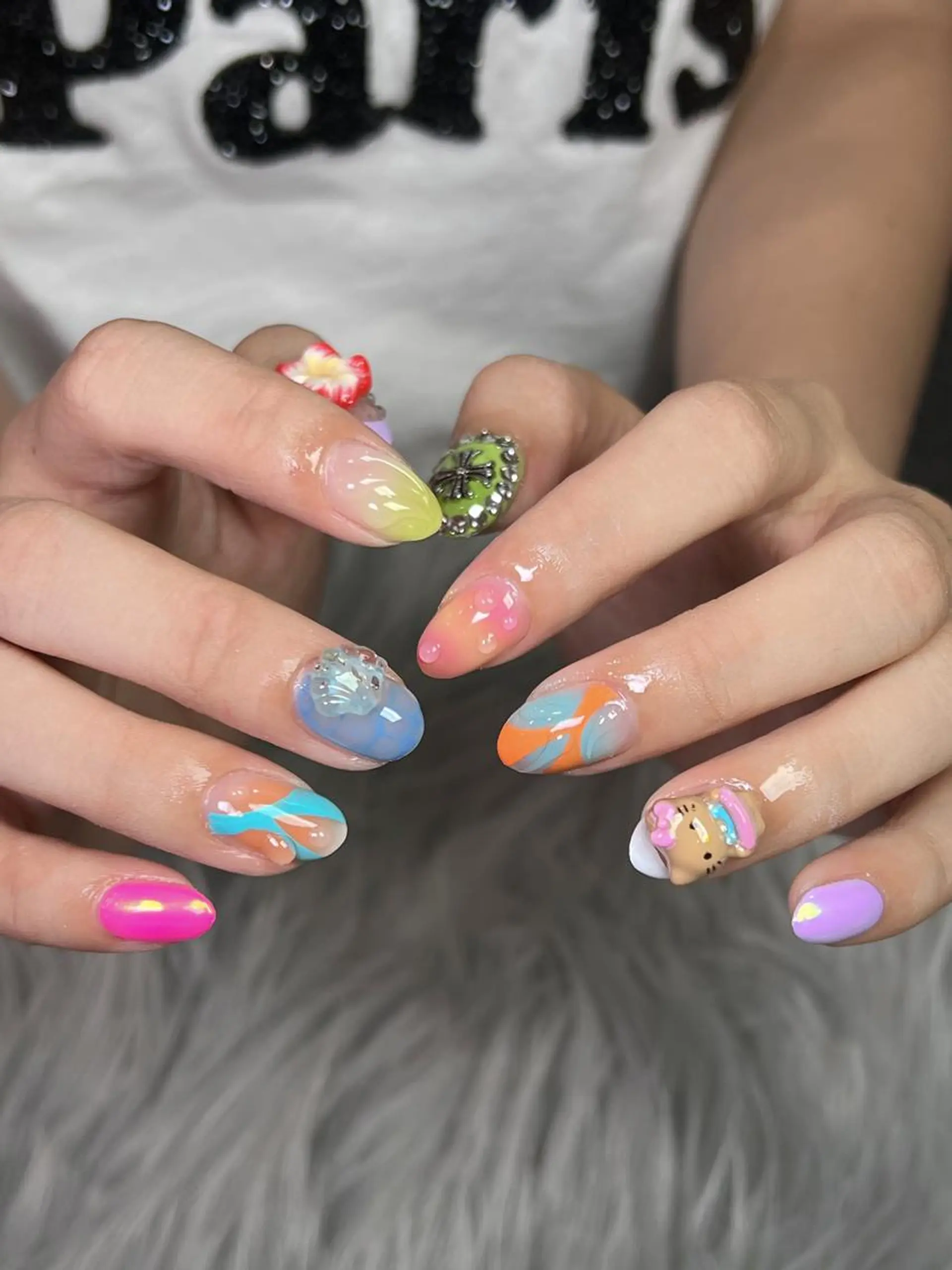 ネイル ハンドネイル Dark Honey nozomiのネイルデザイン