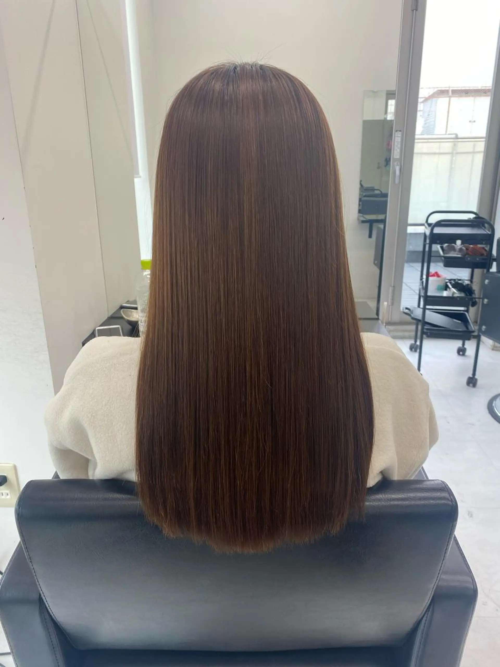 ロング カット ヘアカラー ヘッドスパ SHOKO スタイリストのヘアスタイル