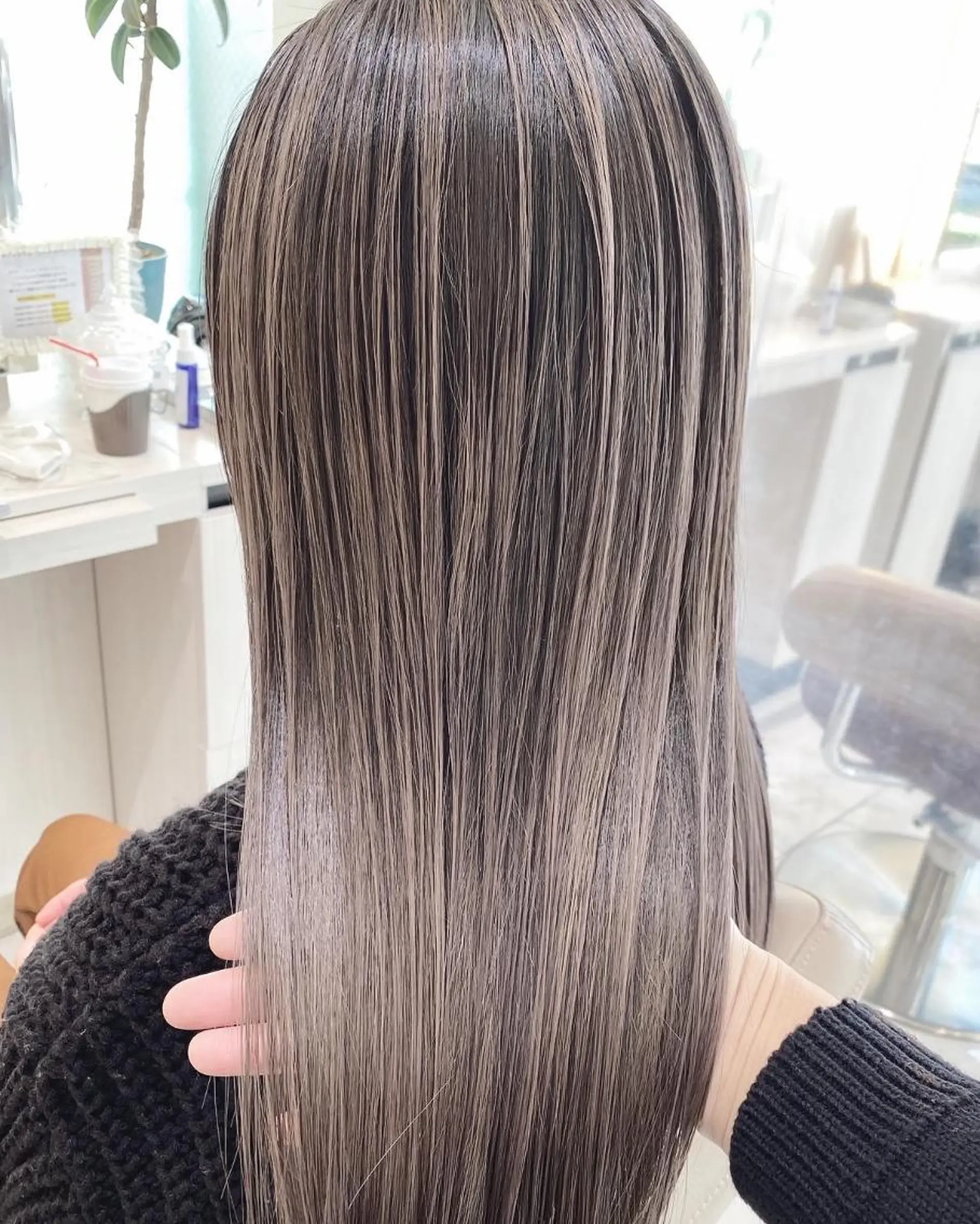 ロング カラー 髪質改善 ヘアカラー トリートメント 高橋凜/髪質改善/ 縮毛矯正/カラーのヘアスタイル