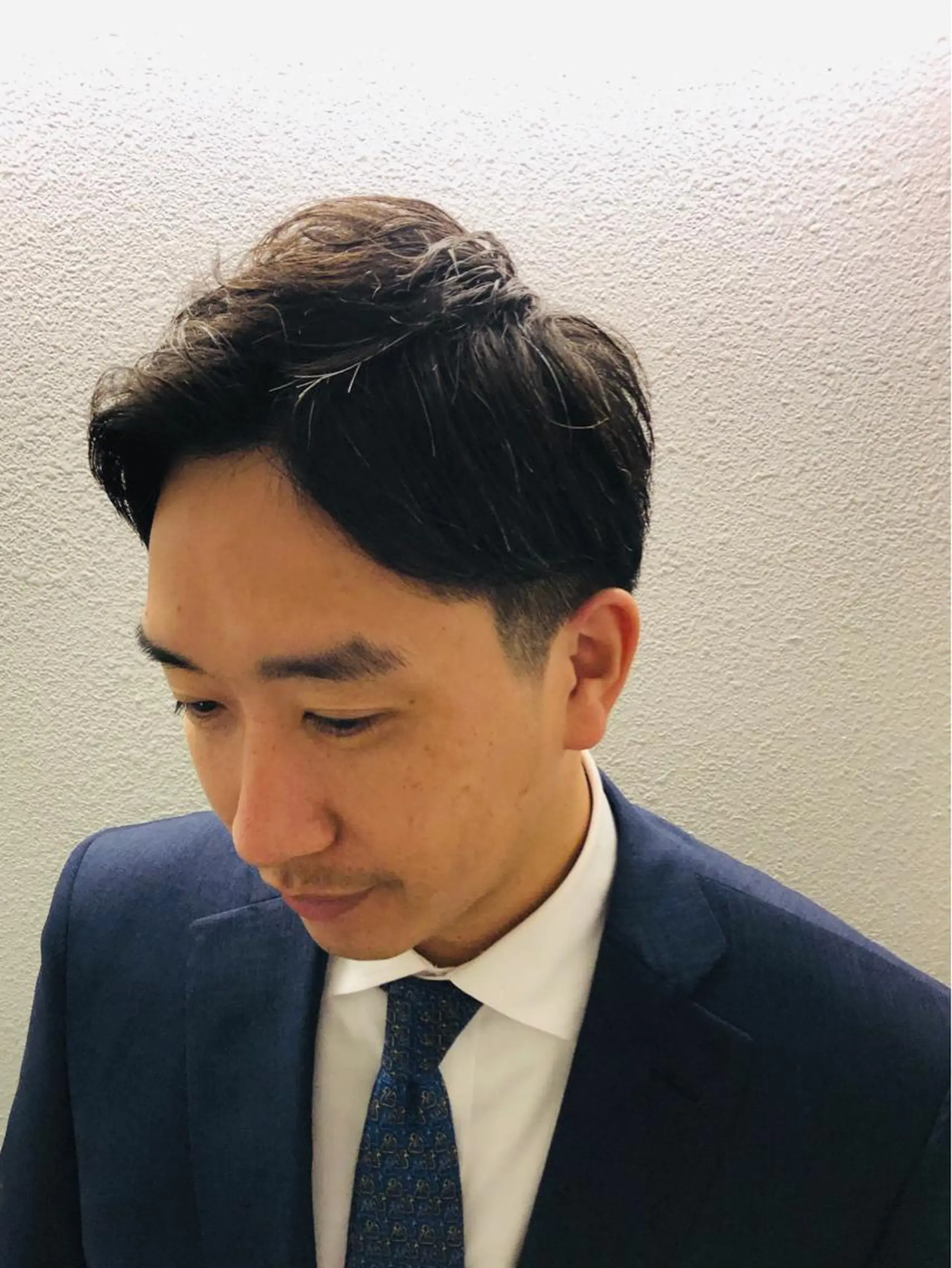 ショート パーマ メンズ 正野 菜津美のヘアスタイル