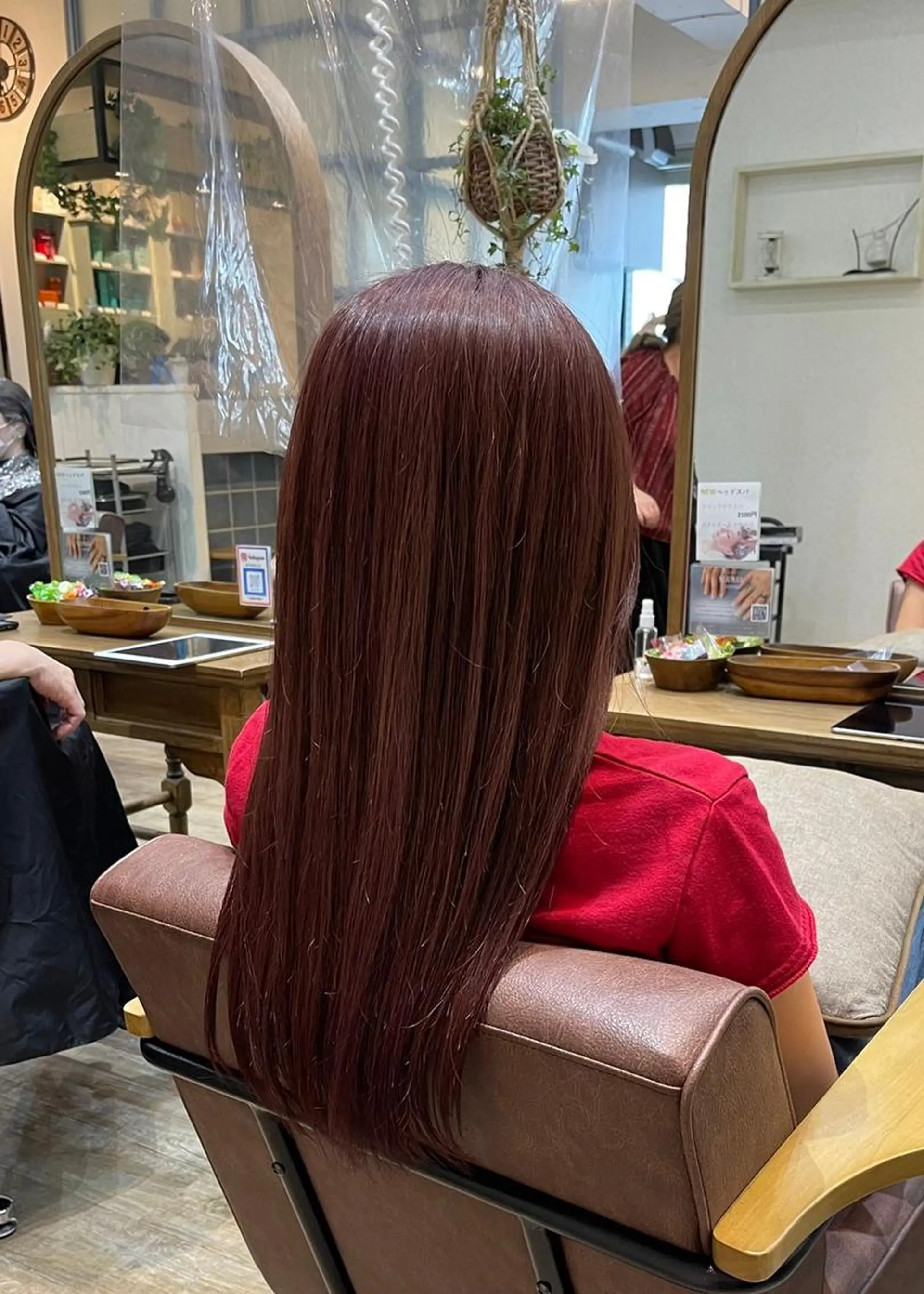 ロング カラー ブリーチ デザインカラー ダブルカラー イルミナカラー N° +aero 横浜のヘアスタイル