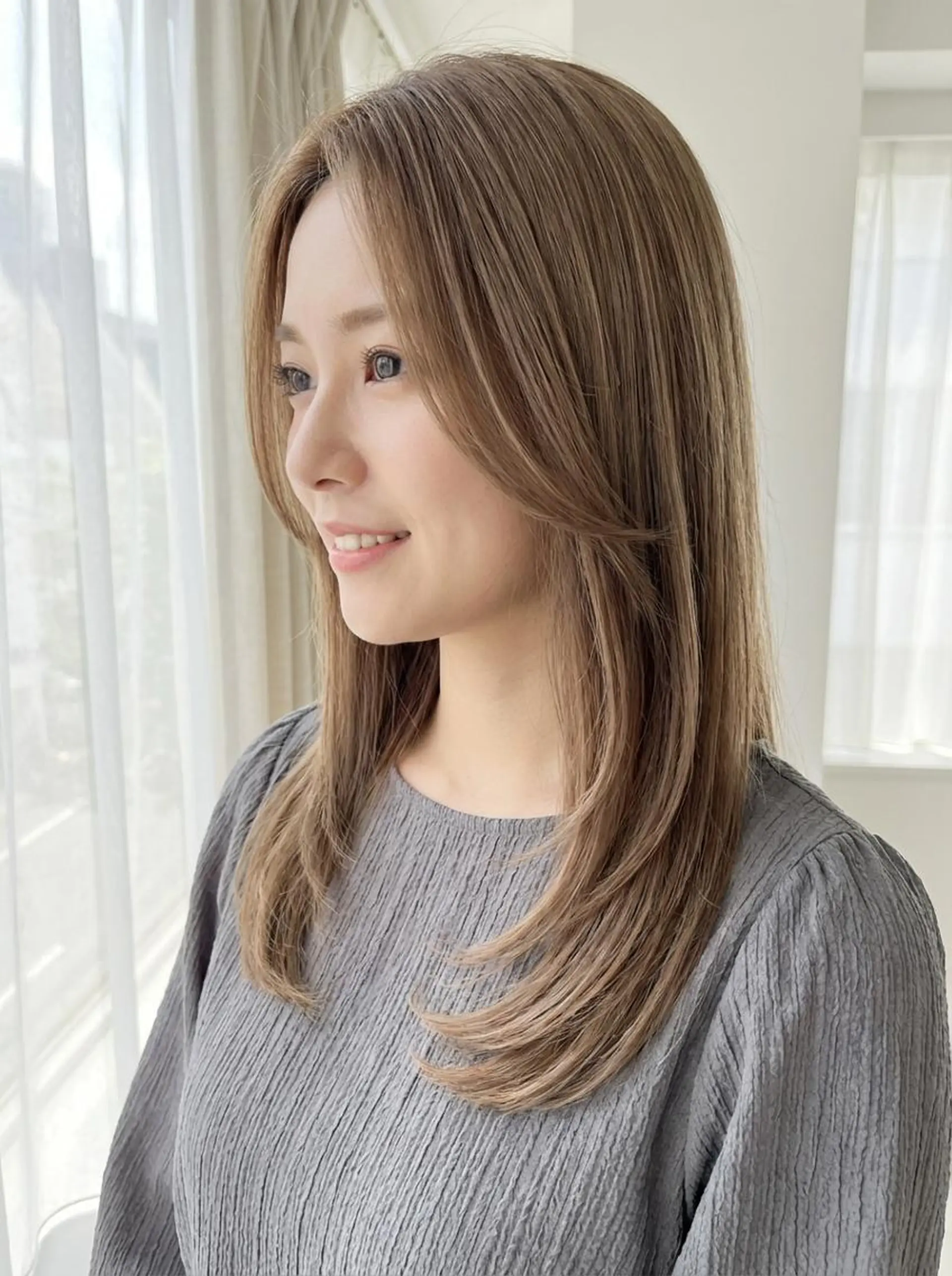 カラー ヘアカラー トリートメント 🐣‪なな Wカラーモデル募集中のヘアスタイル
