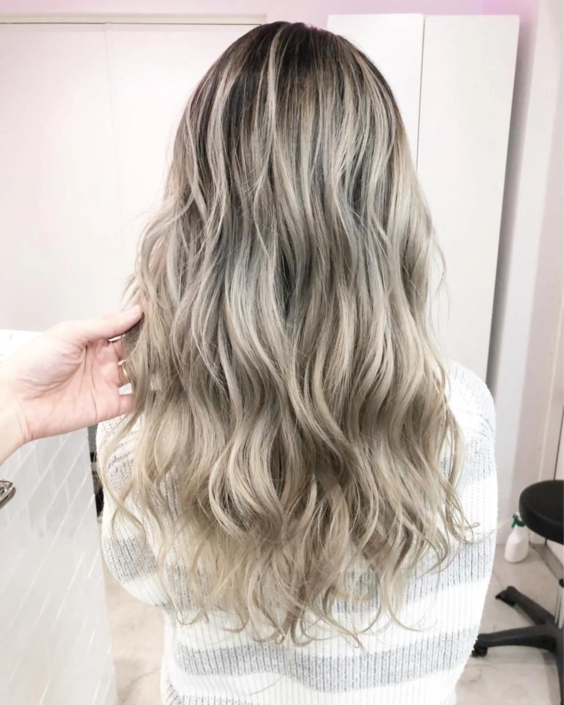 ロング カラー バレイヤージュ レイヤーカット ✨カラー指名 No.1✨keitaのヘアスタイル