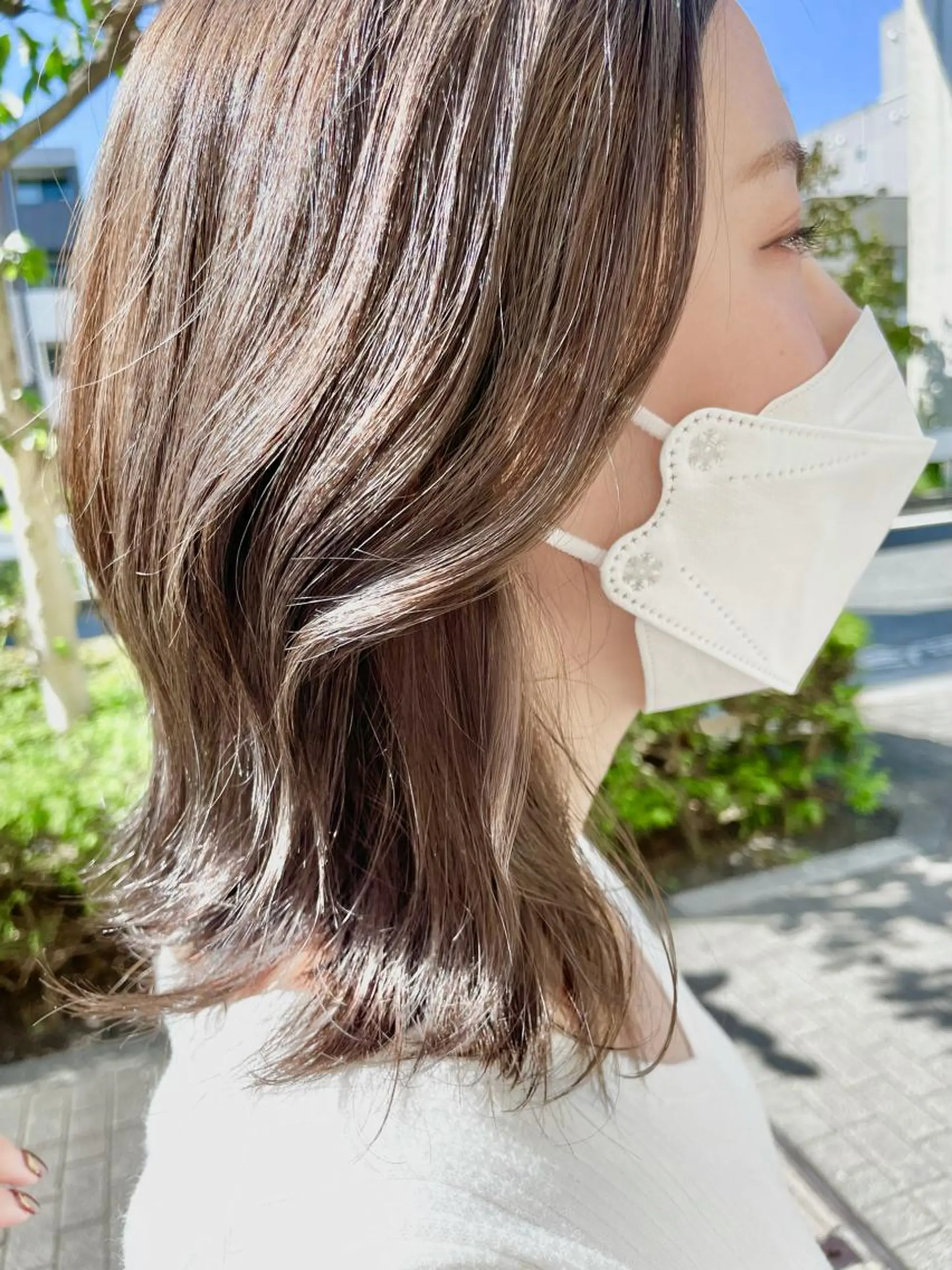 ミディアム 🦋NAKAMURA 🦋のヘアスタイル