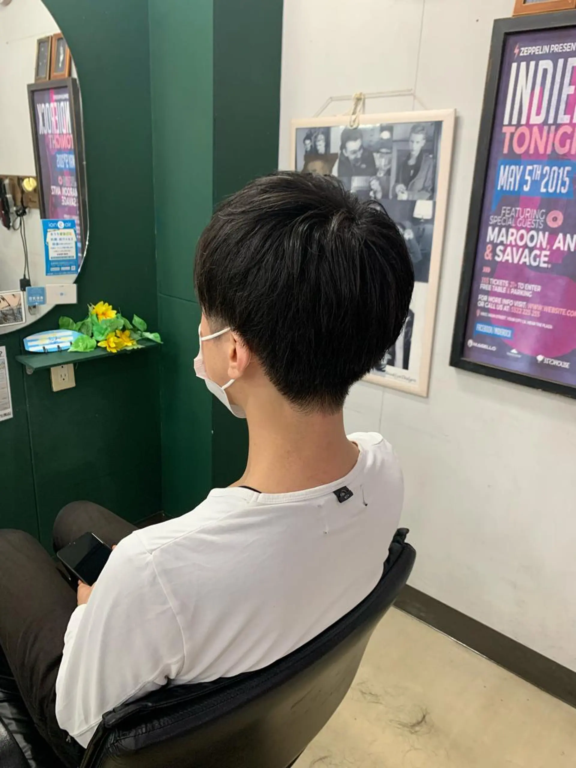 ミディアム メンズ 月館 怜奈のヘアスタイル