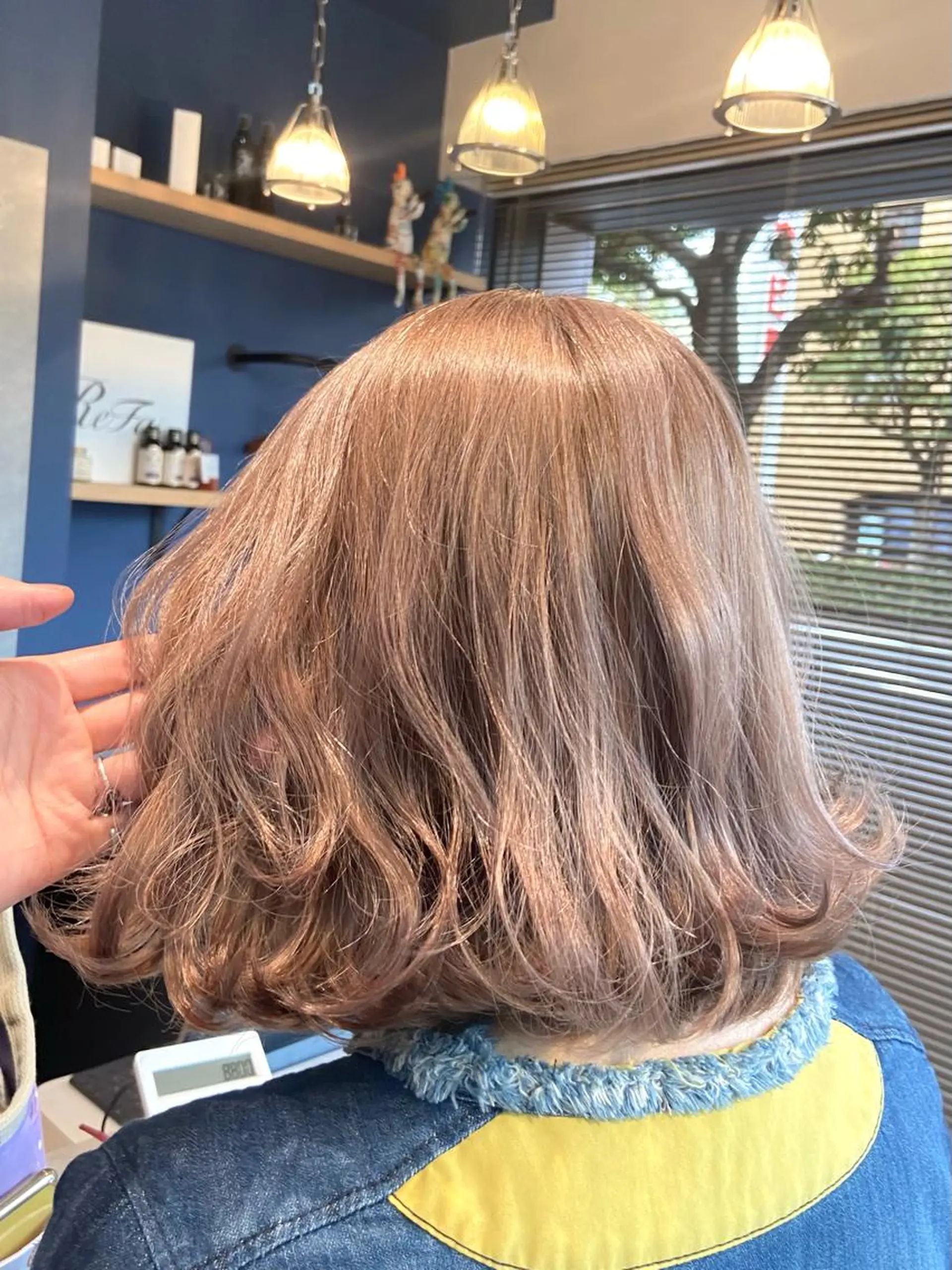 ミディアム ヘアカラー 褒められヘアー ERI✨のヘアスタイル