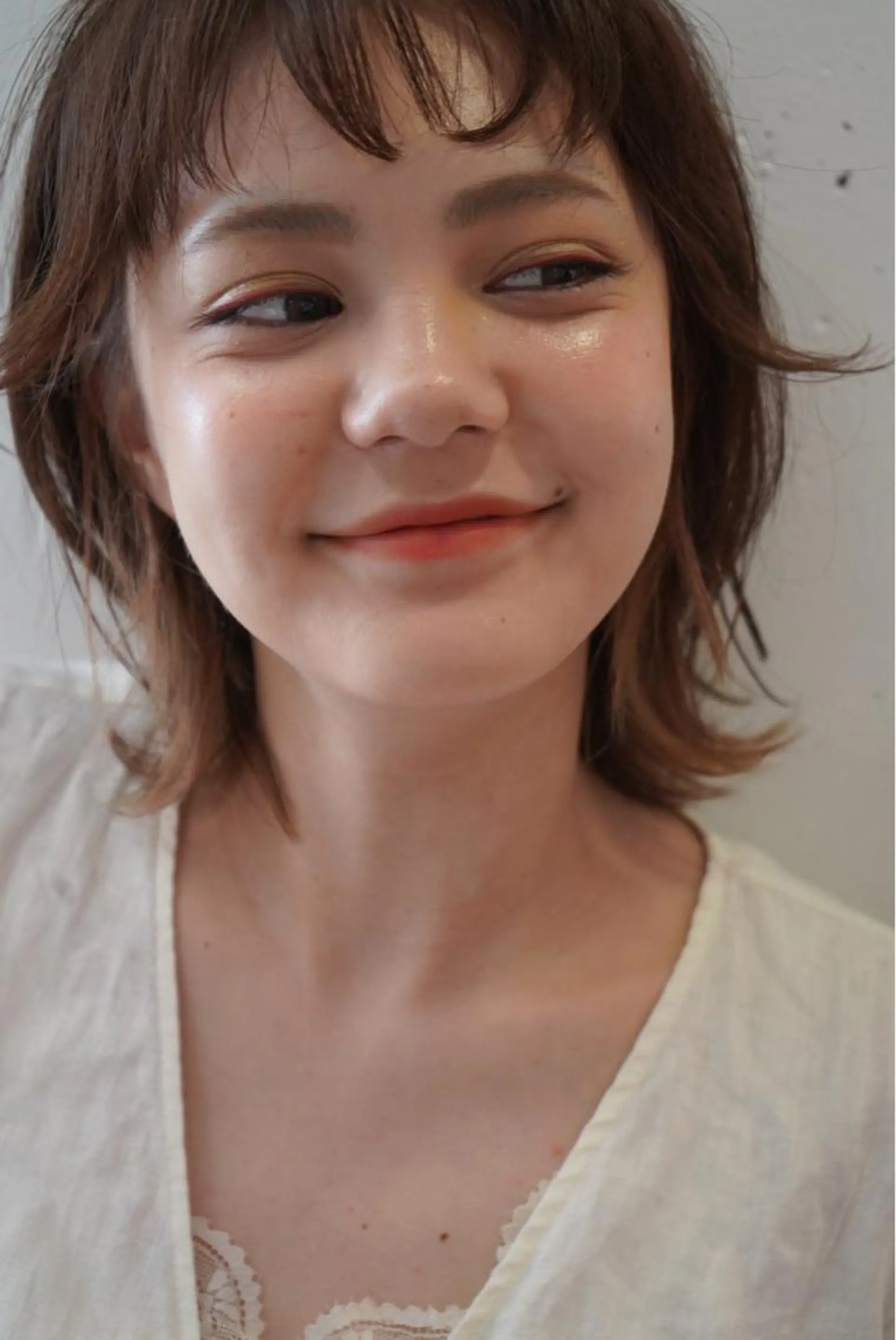 ミディアム カラー yah iroのヘアスタイル