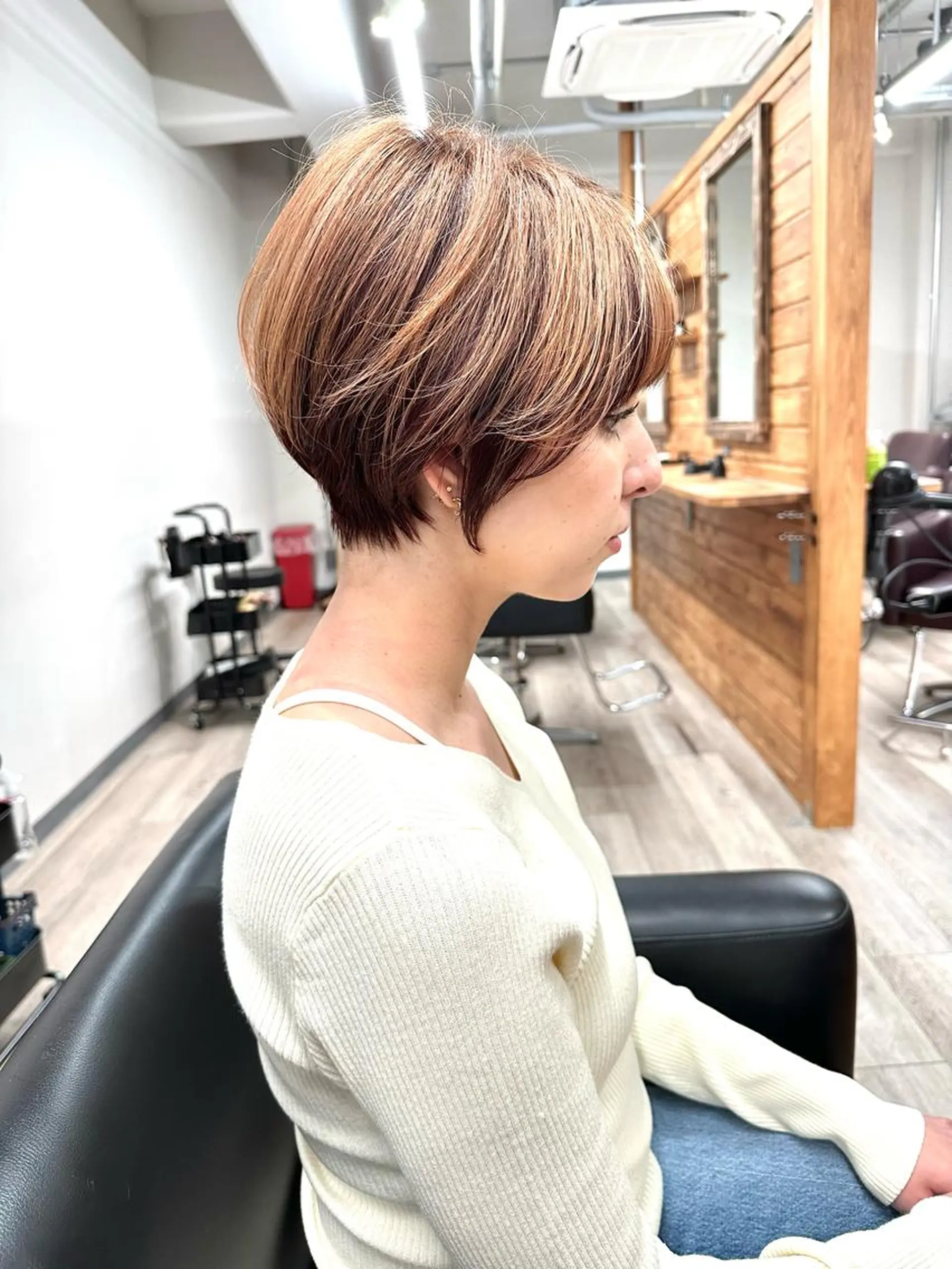 ショート カラー キッズ アンソニー ショウゴのヘアスタイル