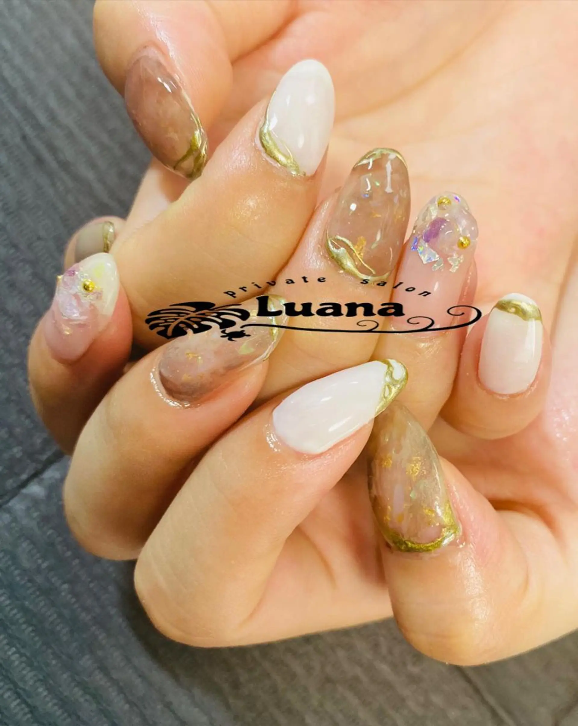 ネイル 自宅ネイルサロン ルアナのネイルデザイン