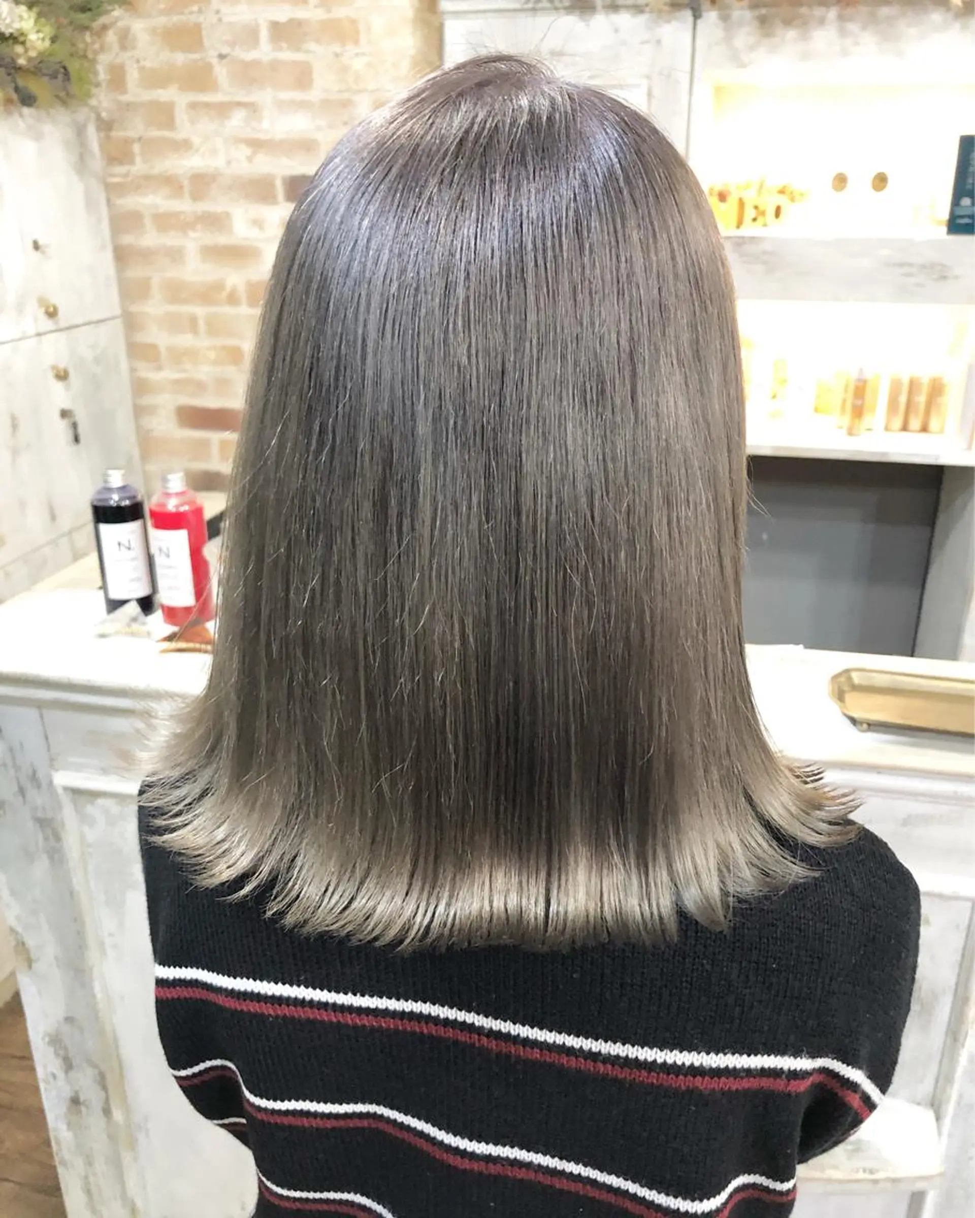 ショート カラー ヘアアレンジ ヘアカラー トリートメント 遠藤 拓馬のヘアスタイル