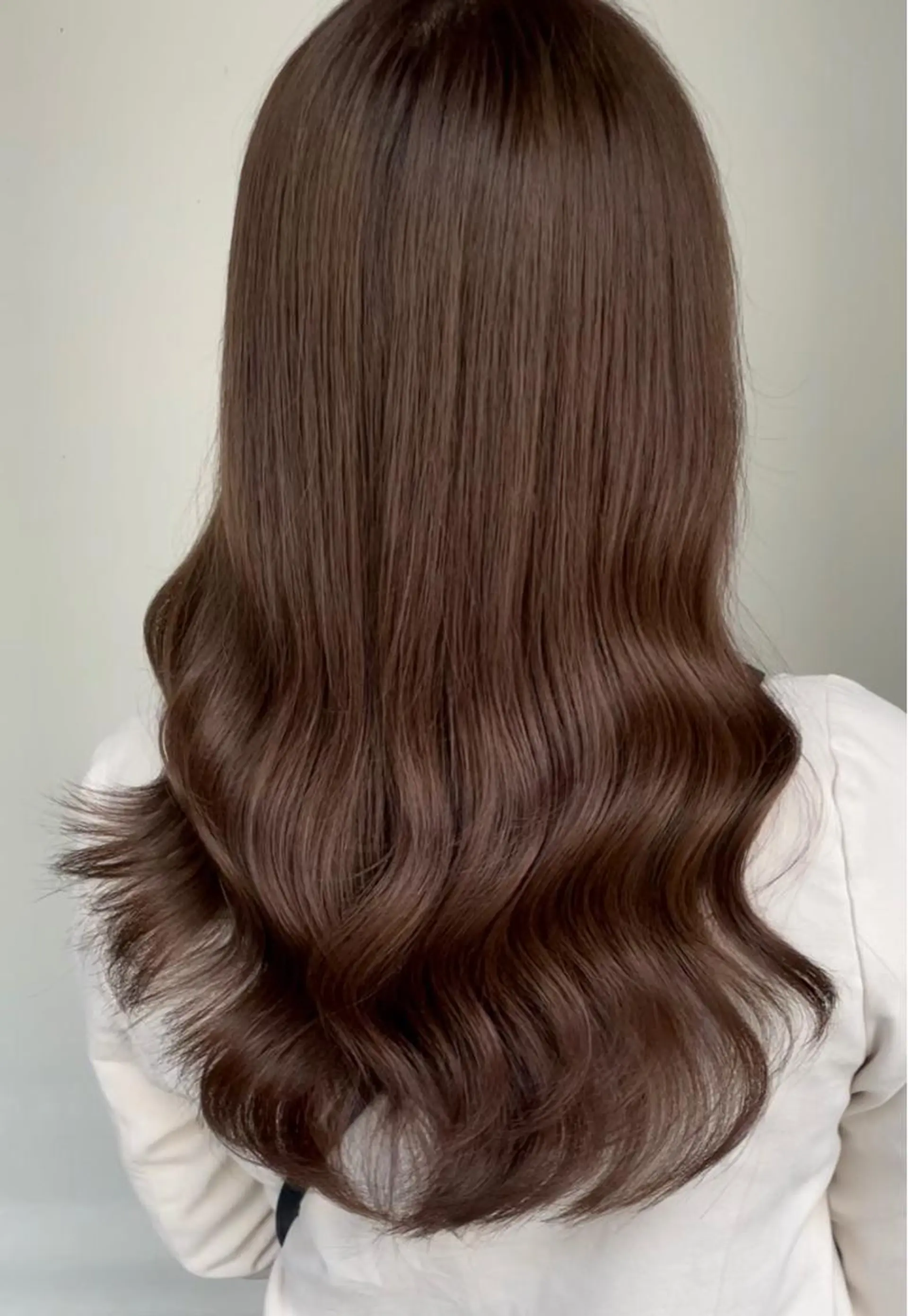 セミロング カラー チヒョ🦋 韓国hair🇰🇷のヘアスタイル