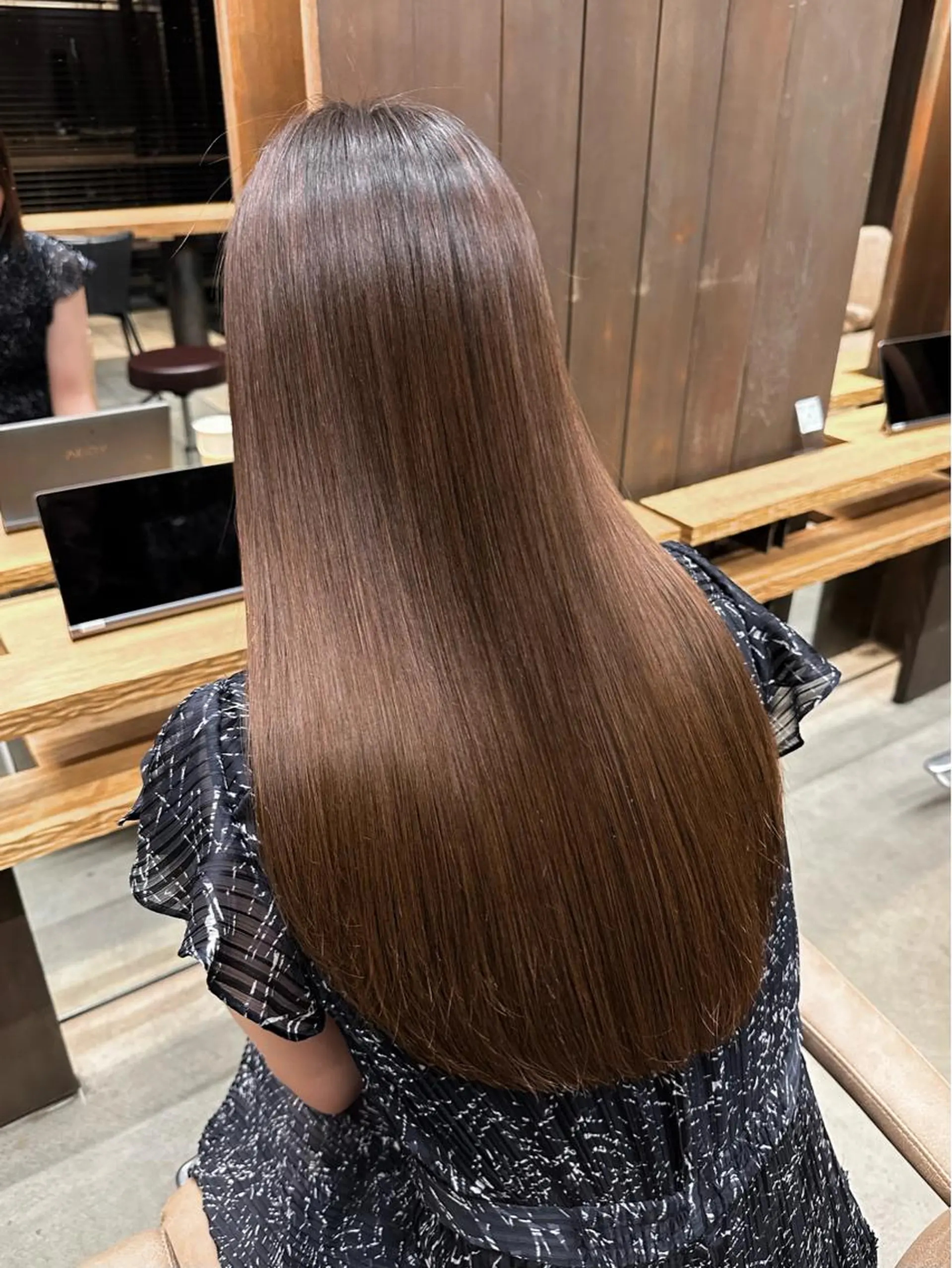 ロング 韓国風ヘア 縮毛矯正 トリートメント 韓国ヘア/レイヤー /大嶽佑馬のヘアスタイル