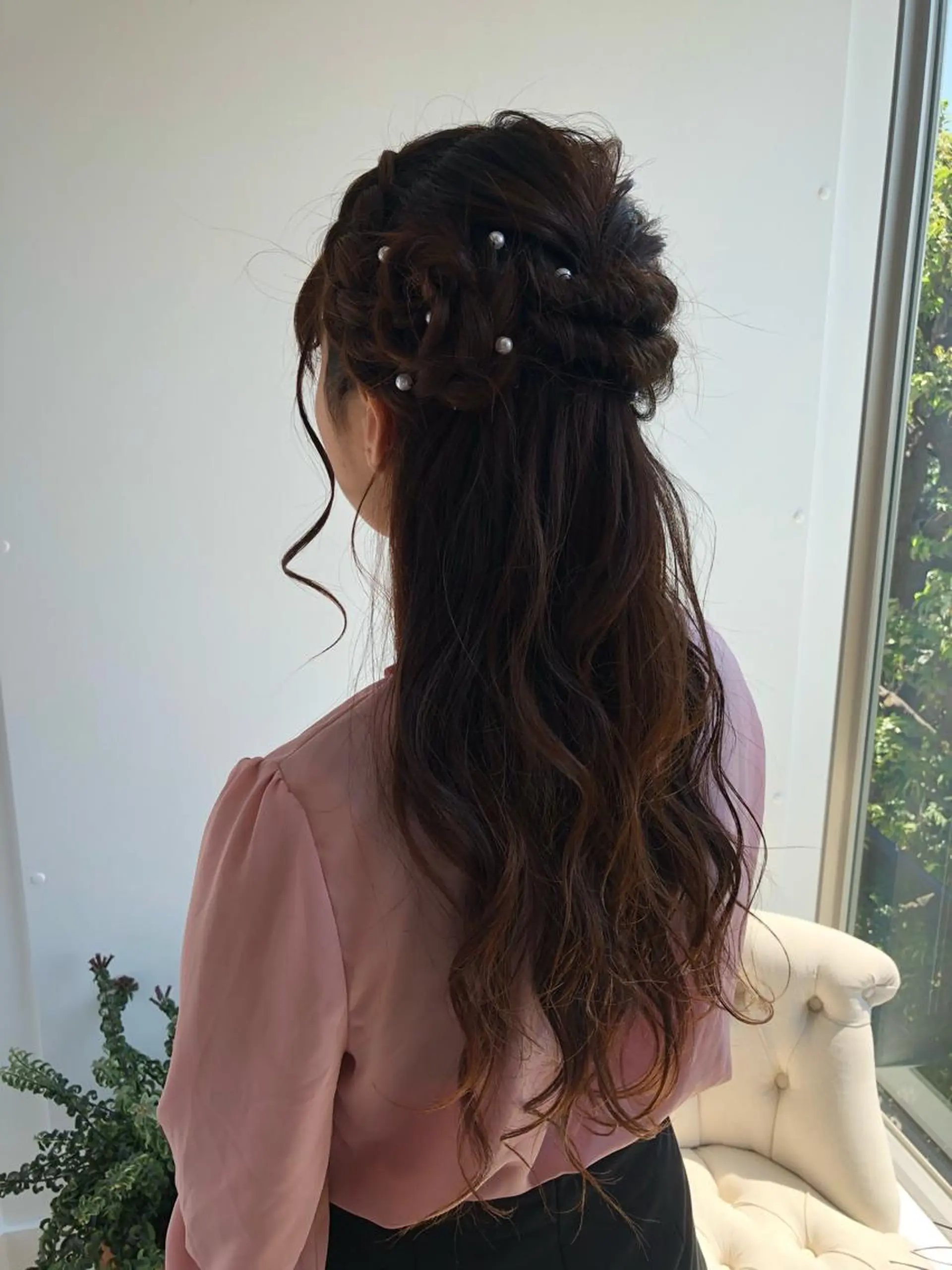 ロング ヘアアレンジ レイヤーカット✂️ 横浜No1♡下鳥翔子のヘアスタイル