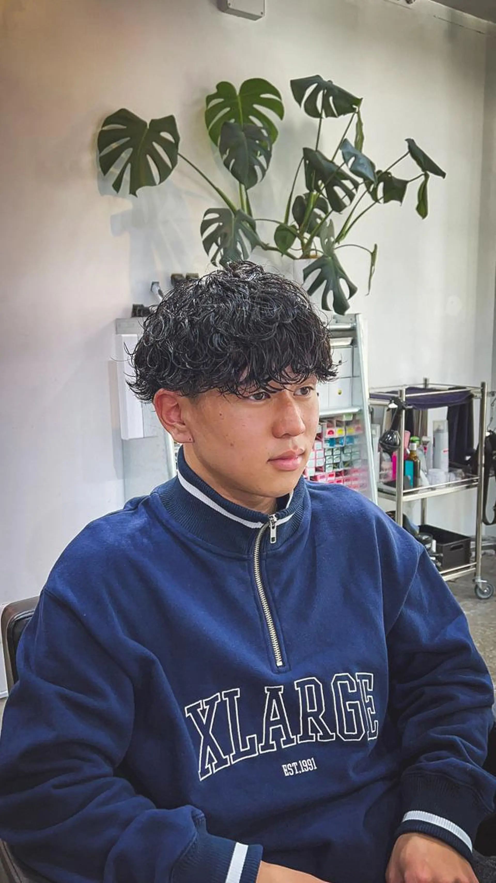 パーマ メンズ メンズパーマ 波巻きパーマ ✨骨格矯正メンズ特化 美容師公平✨のヘアスタイル