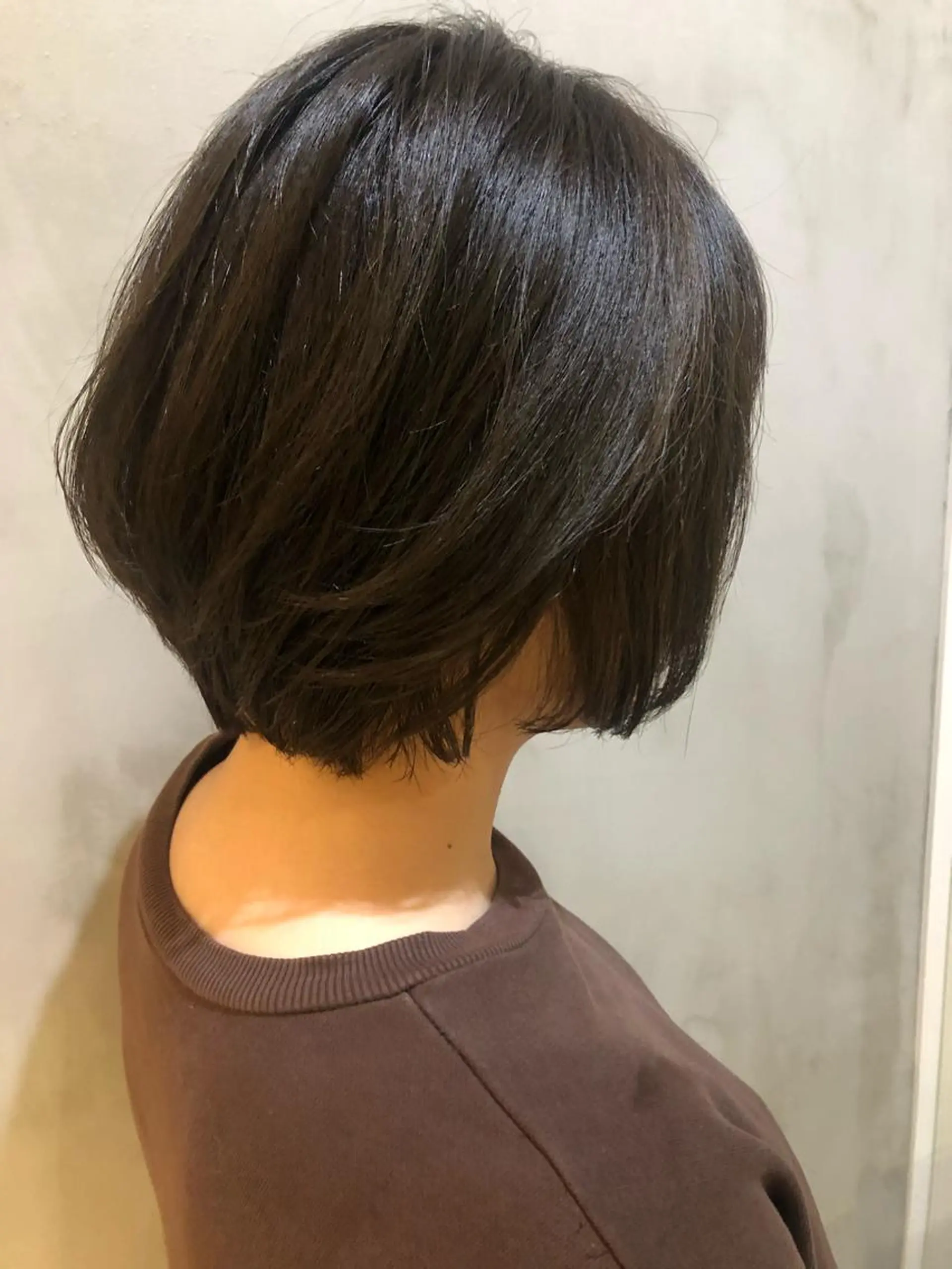 ショート アッシュ ボブ エクステ 外国人風カラー ハイライト 夜23時まで予約🉑 reverieあきらのヘアスタイル