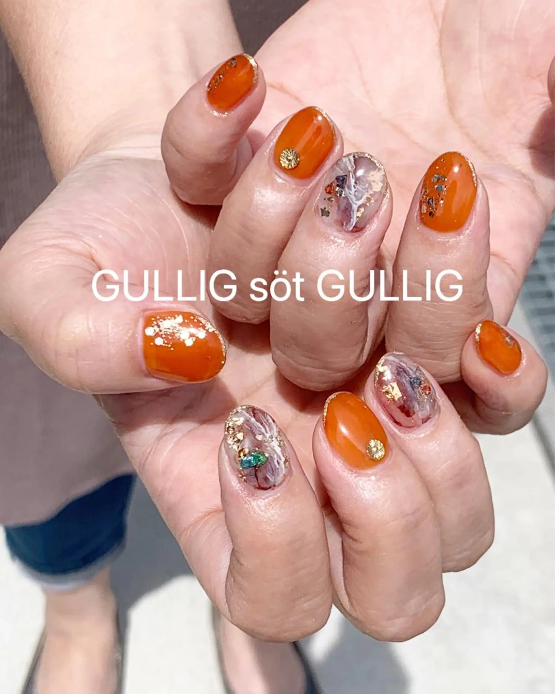 ネイル ハンドネイル フットネイル GULLIG söt GULLIGのネイルデザイン