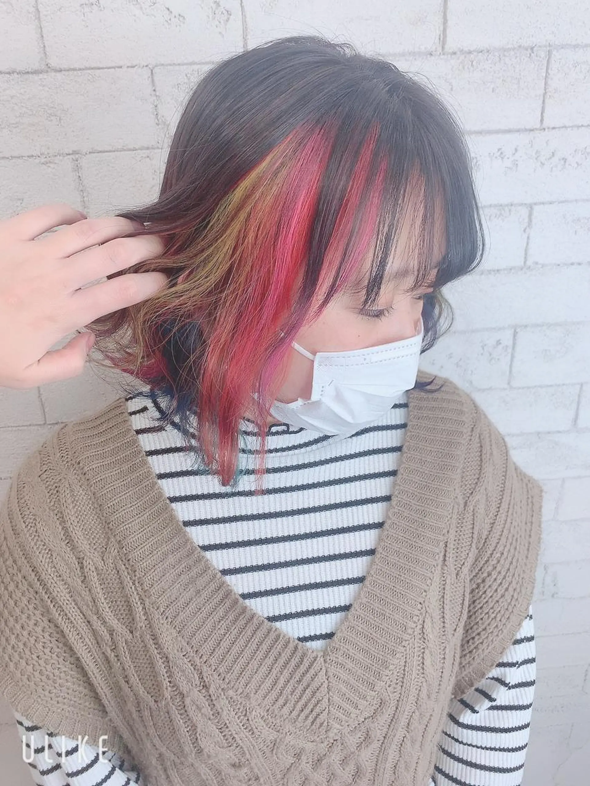 ミディアム エクステ＆艶カラー 🎀YURINA🎀のヘアスタイル