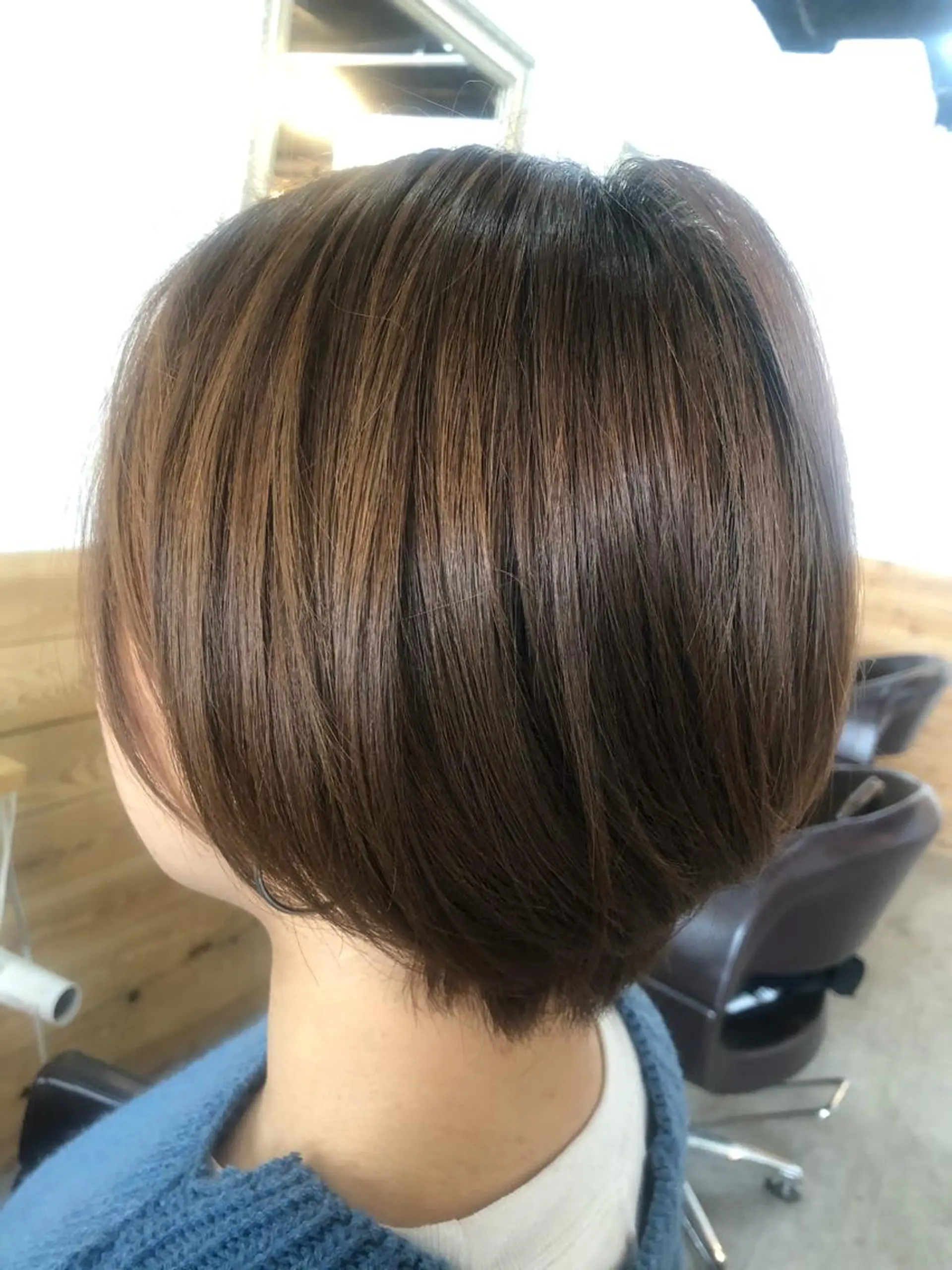 ショート カラー 髪質改善&ブリーチ 伊勢 祐一郎のヘアスタイル