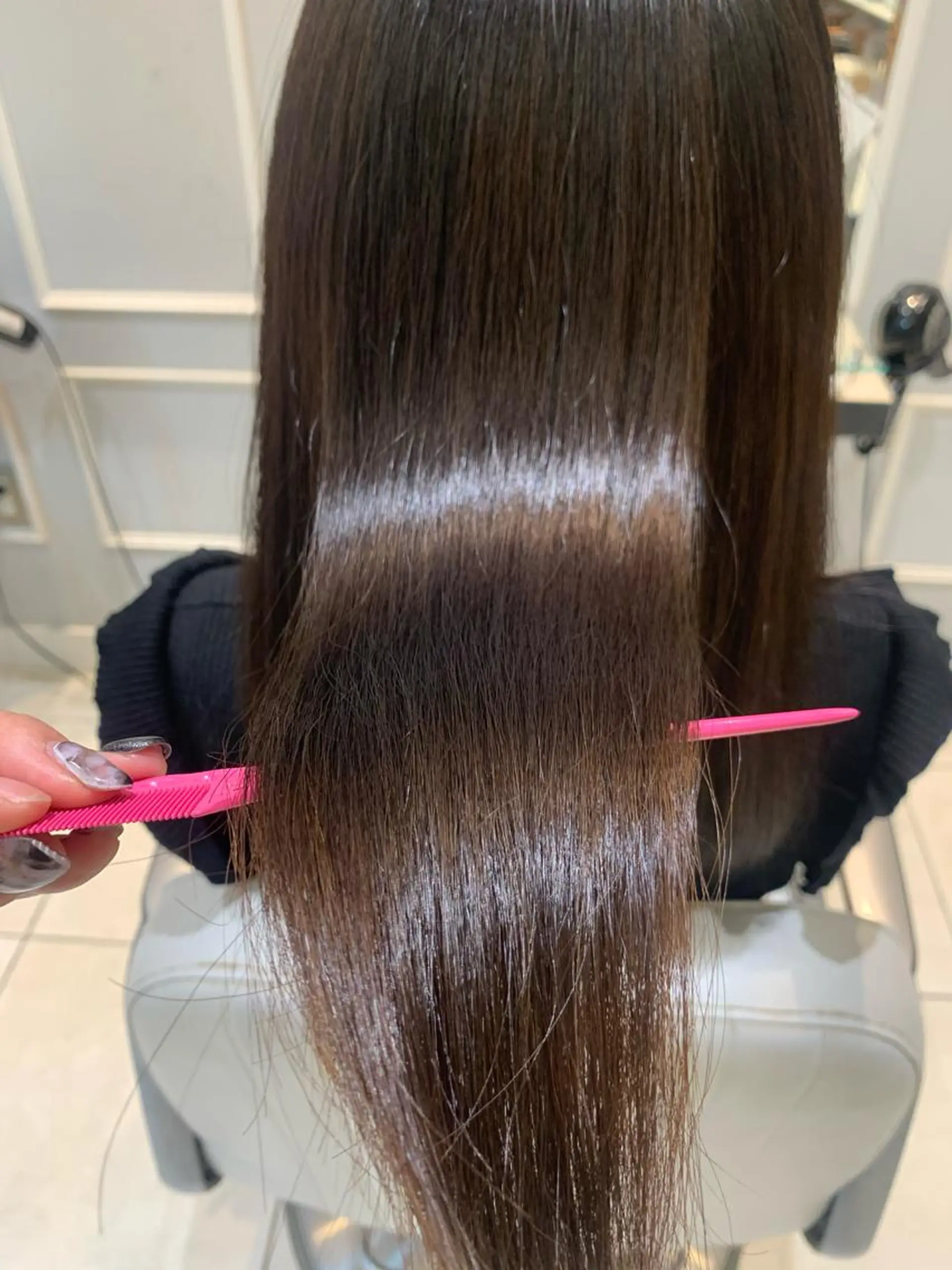 カラー パーマ メンズ キッズ 髪質改善 縮毛矯正 酸熱トリートメント 酸熱トリートメント/ 髪質改善🌟玉井香奈のヘアスタイル