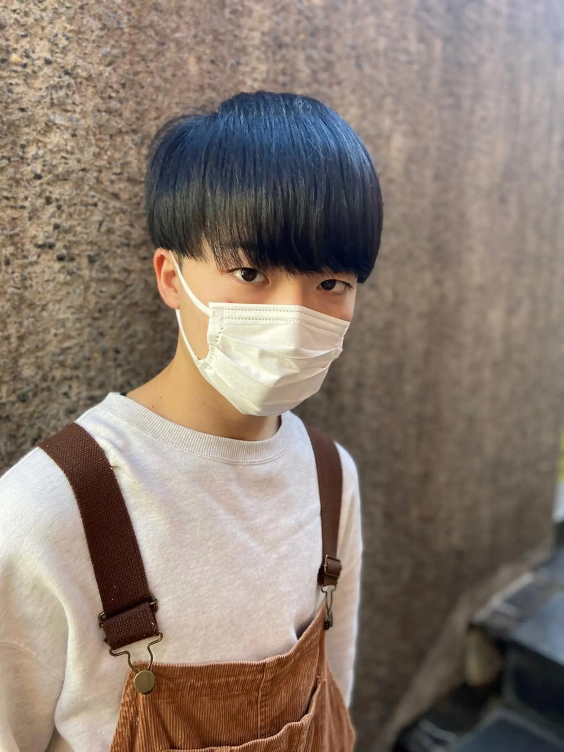 ショート カラー パーマ ヘアアレンジ メンズ カット ちこ .のヘアスタイル