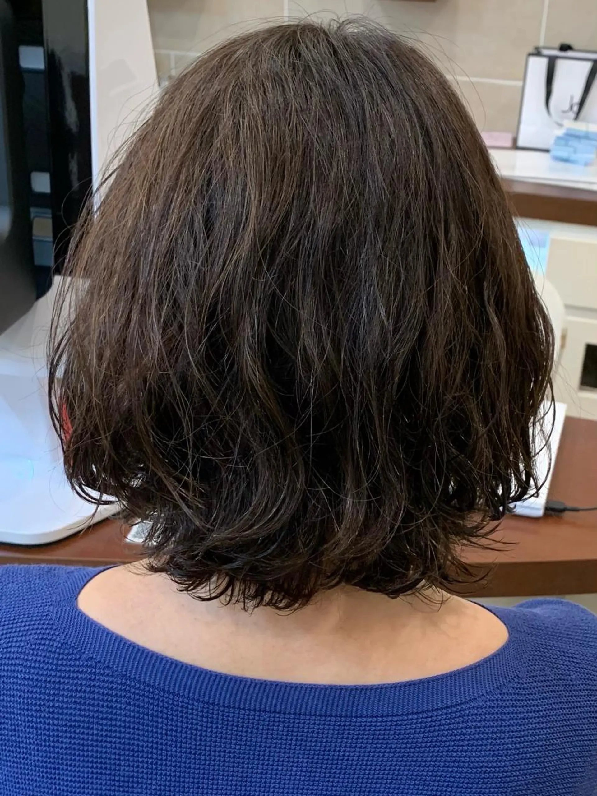 セミロング パーマ 三ツ井凌 【ヘアケアサロン】のヘアスタイル