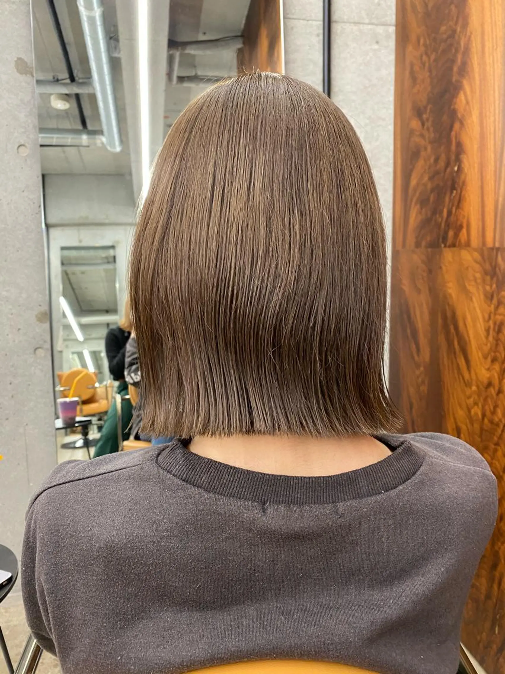 ショート 切りっぱなしボブ ボブ yume. COA GINZAのヘアスタイル