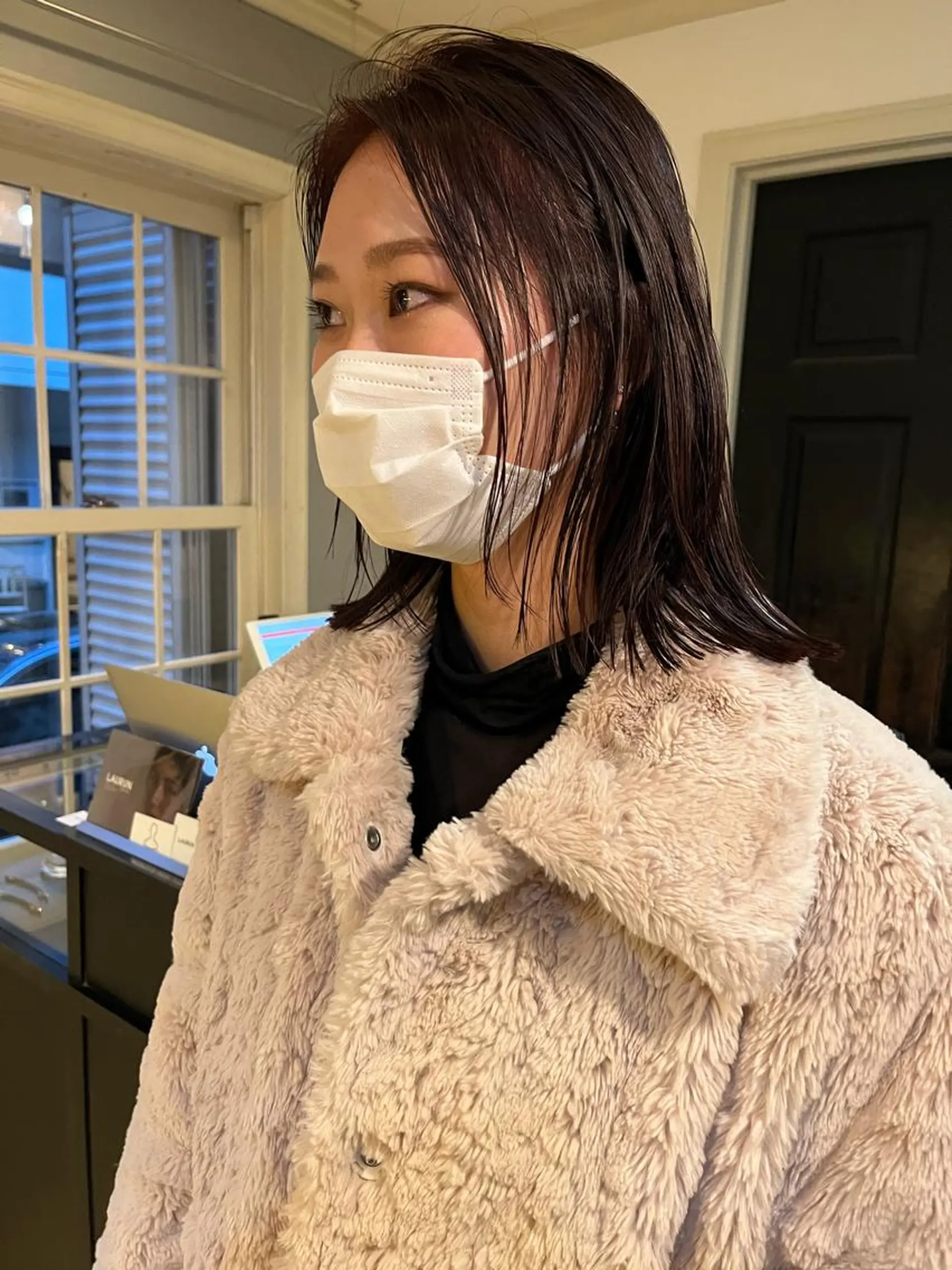 ミディアム カラー パーマ eri kinjoのヘアスタイル