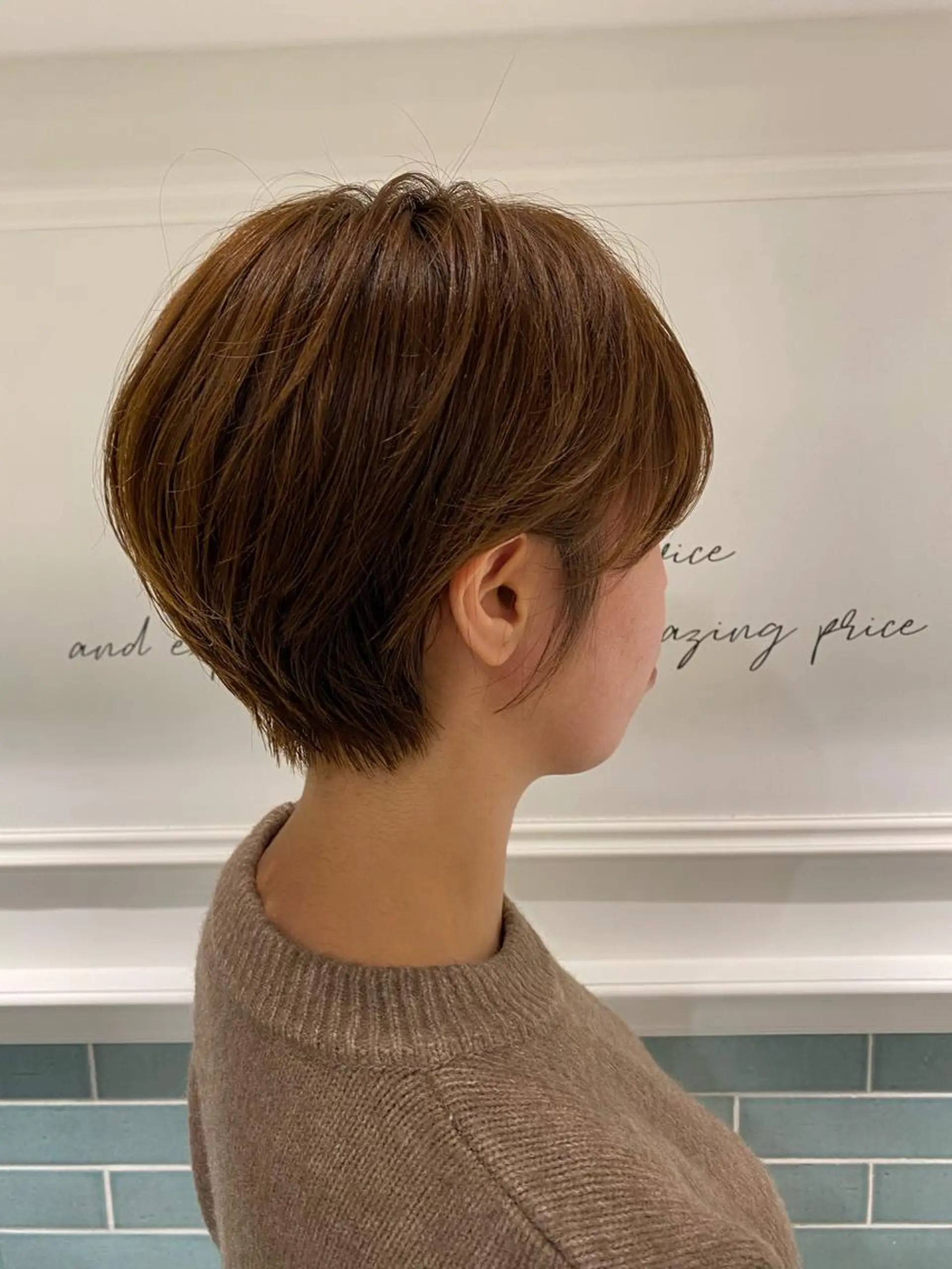 ショート 髪質改善レイヤー/ ボブたんの翔太のヘアスタイル