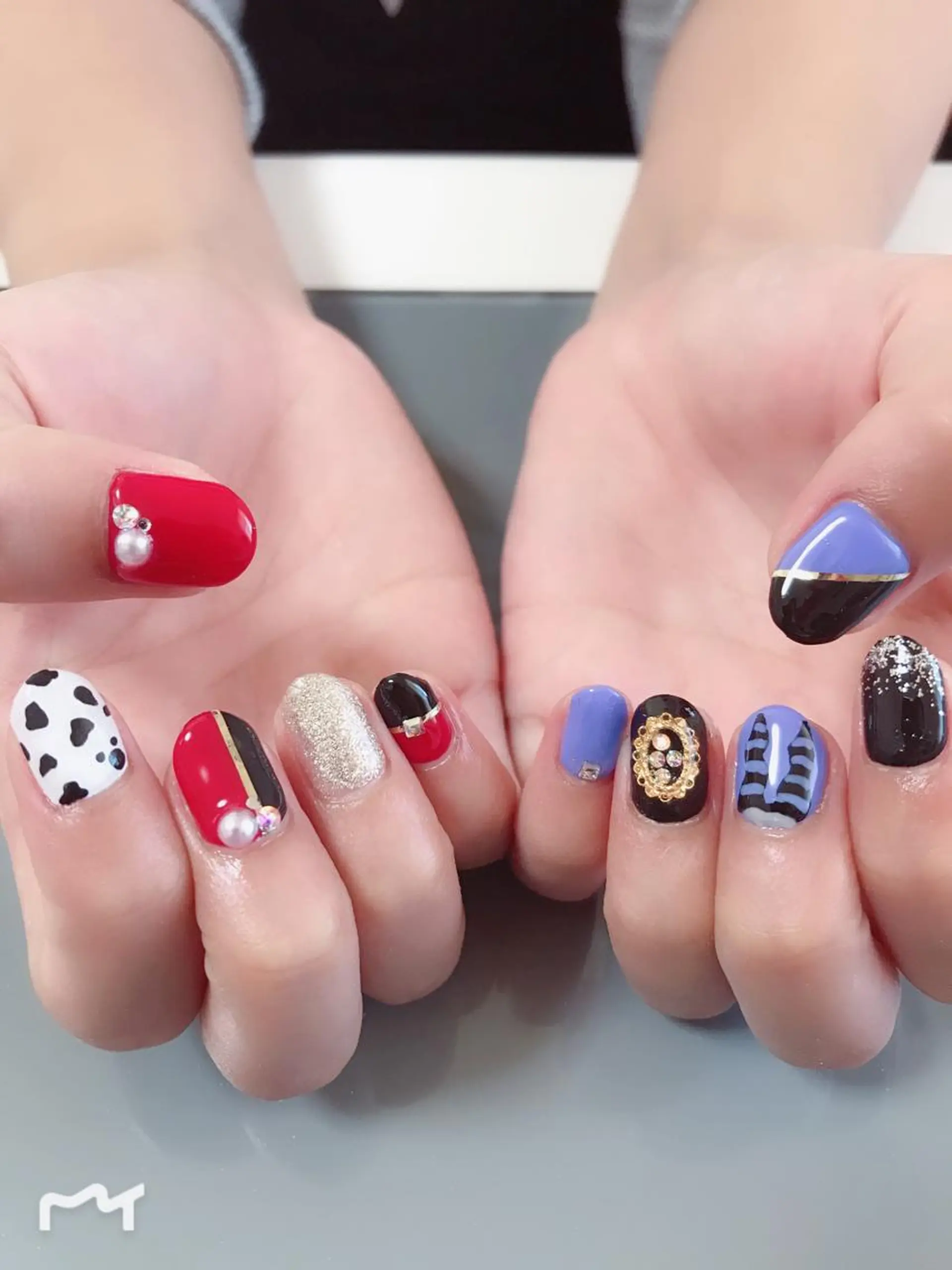 ネイル 持ち込み ハンドネイル Masuko Yasukaのネイルデザイン