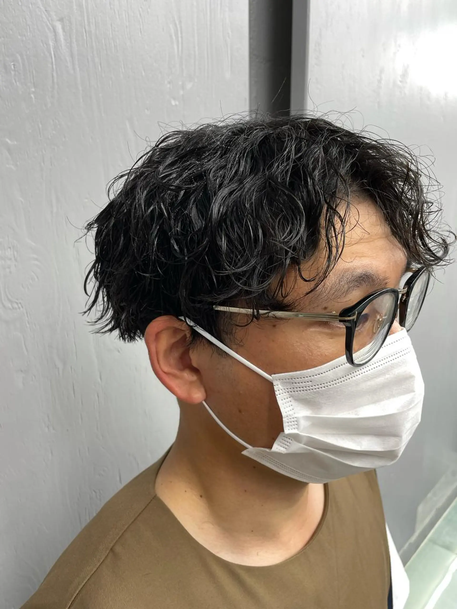 ショート カラー パーマ メンズ メンズパーマ 🔥メンズカラー🔥 セヤシュウヘイのヘアスタイル