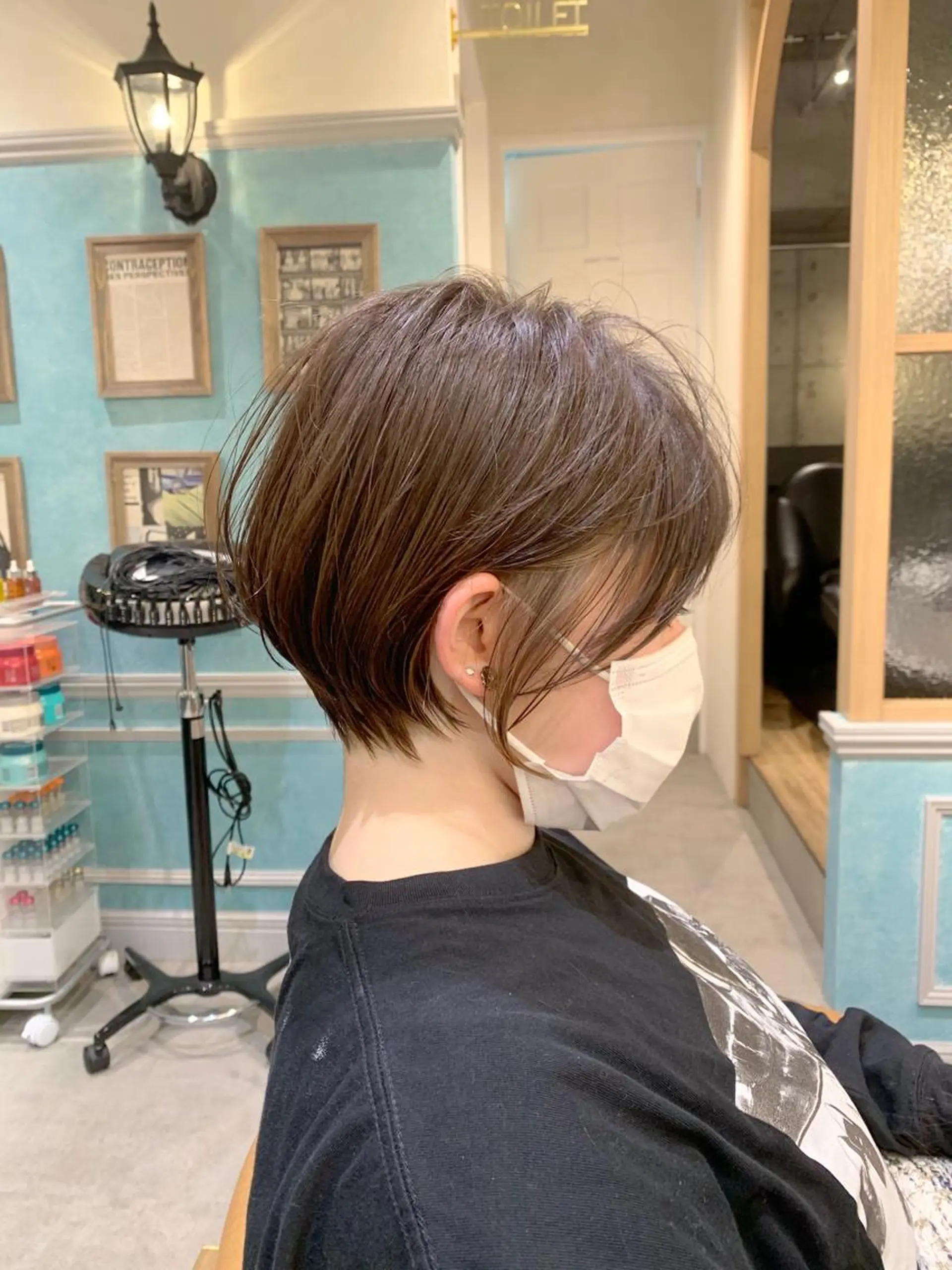 ショート 林 飛夕也のヘアスタイル