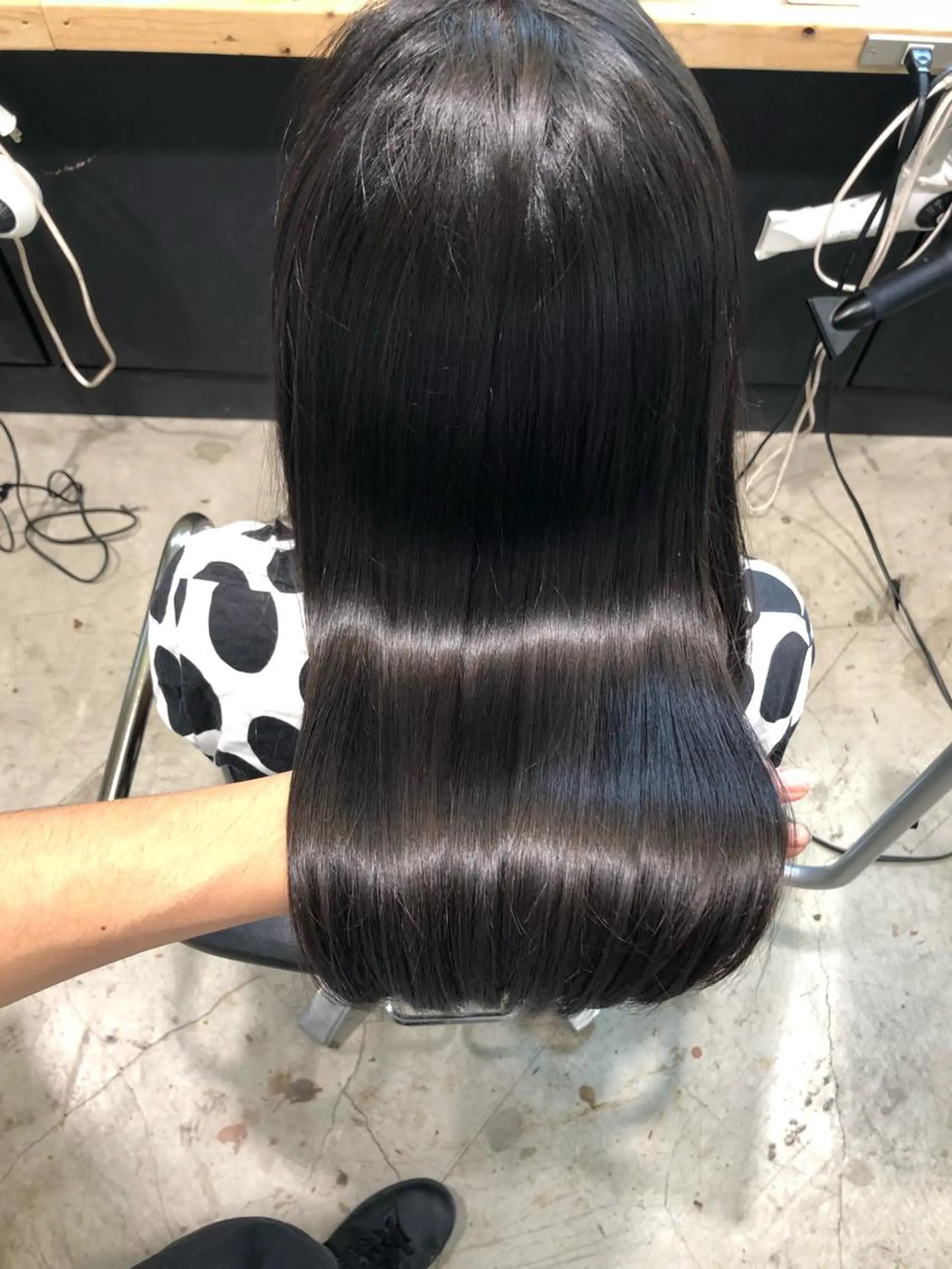 ロング 髪質改善 トリートメント 舘野 太嘉宏のヘアスタイル