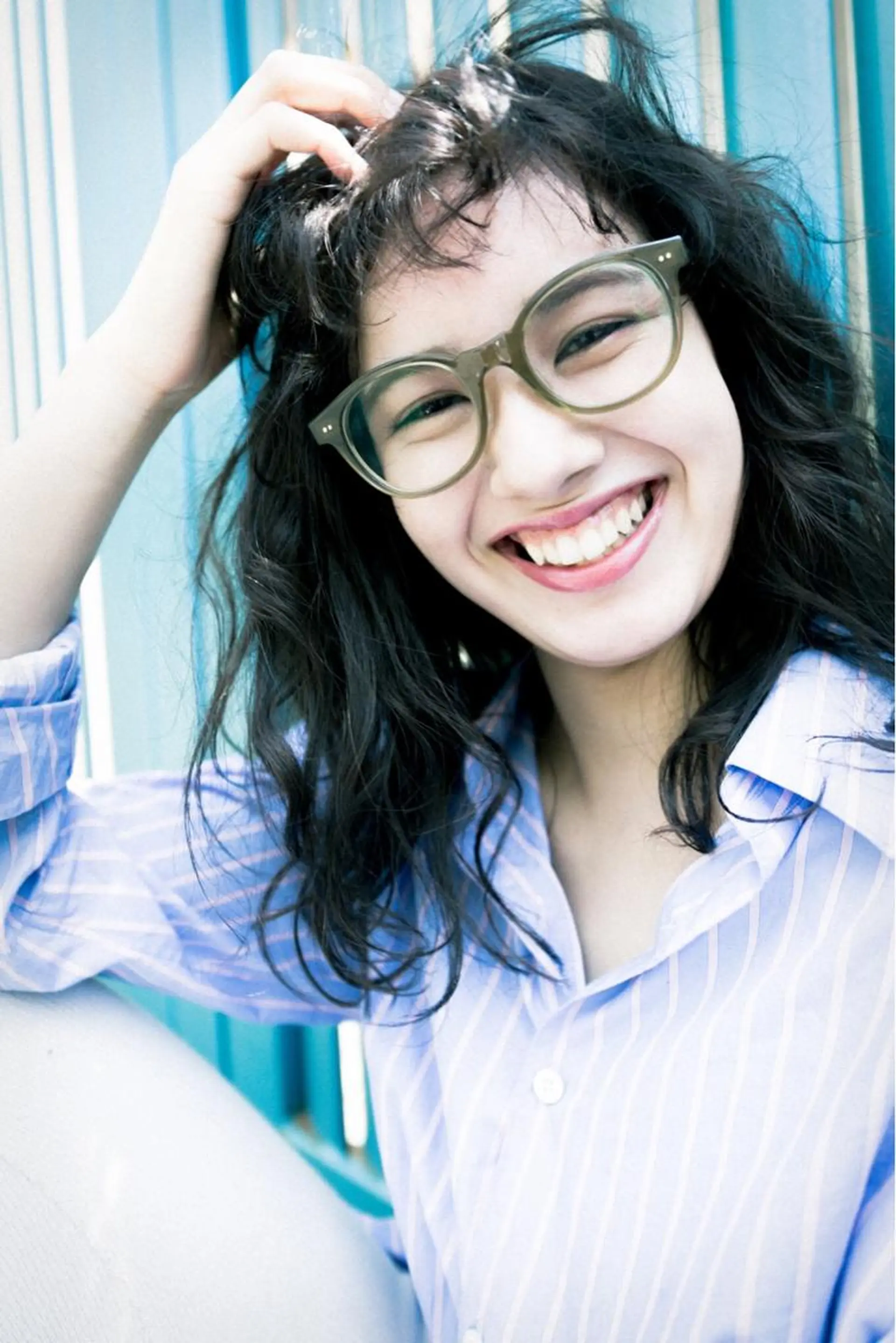 パーマ 💓パーマ，💗 レイヤーカットのヘアスタイル