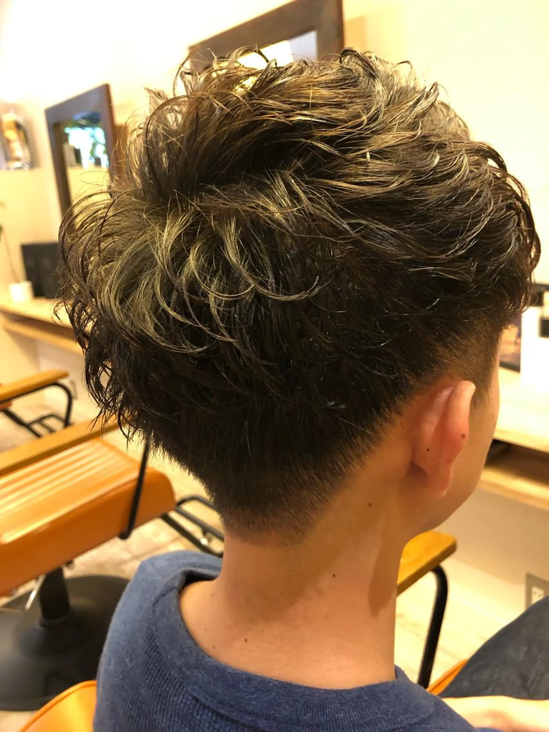 パーマ メンズ 髪質改善 十河　勇作のヘアスタイル