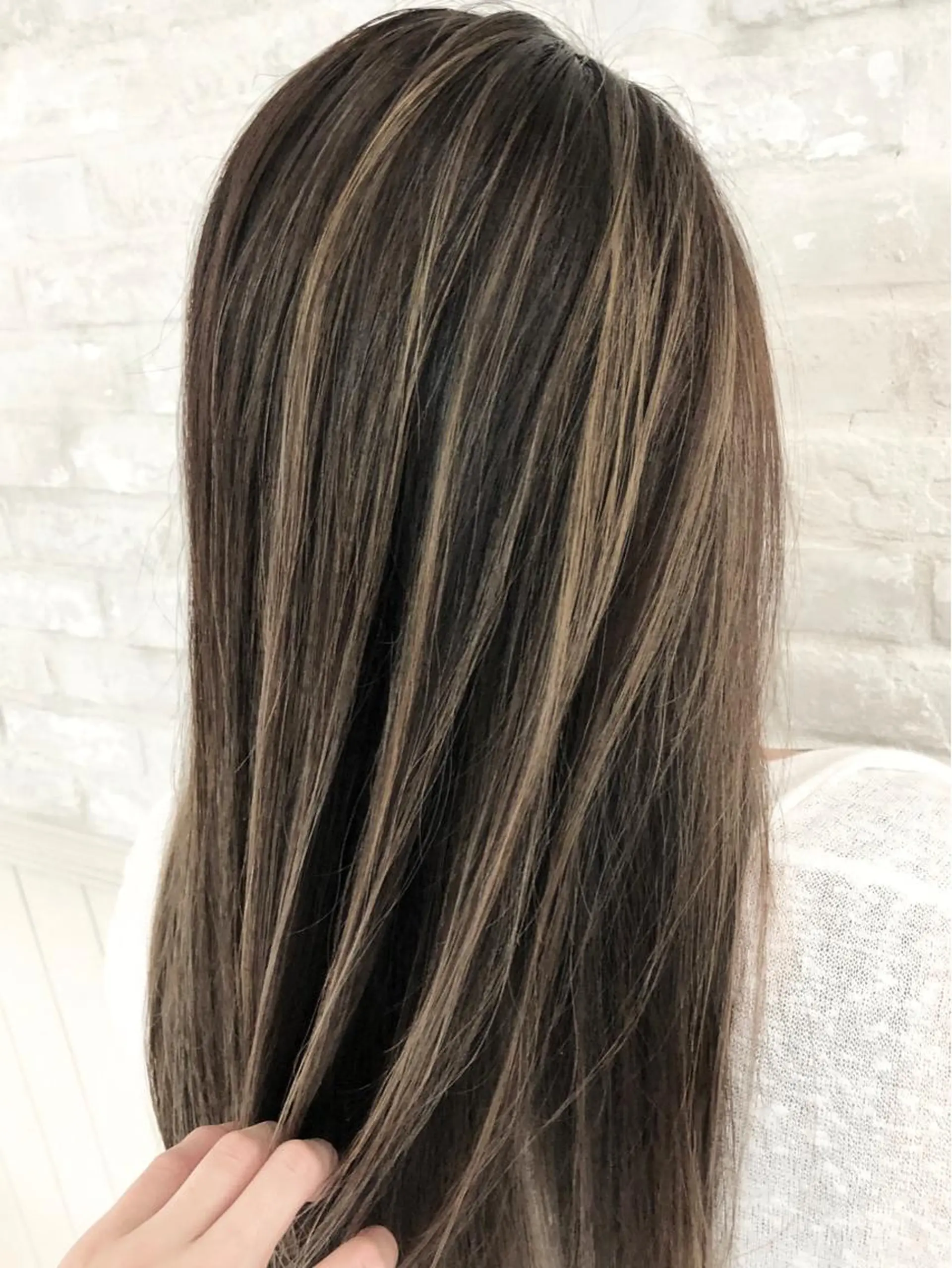 セミロング 白井 秀太郎のヘアスタイル