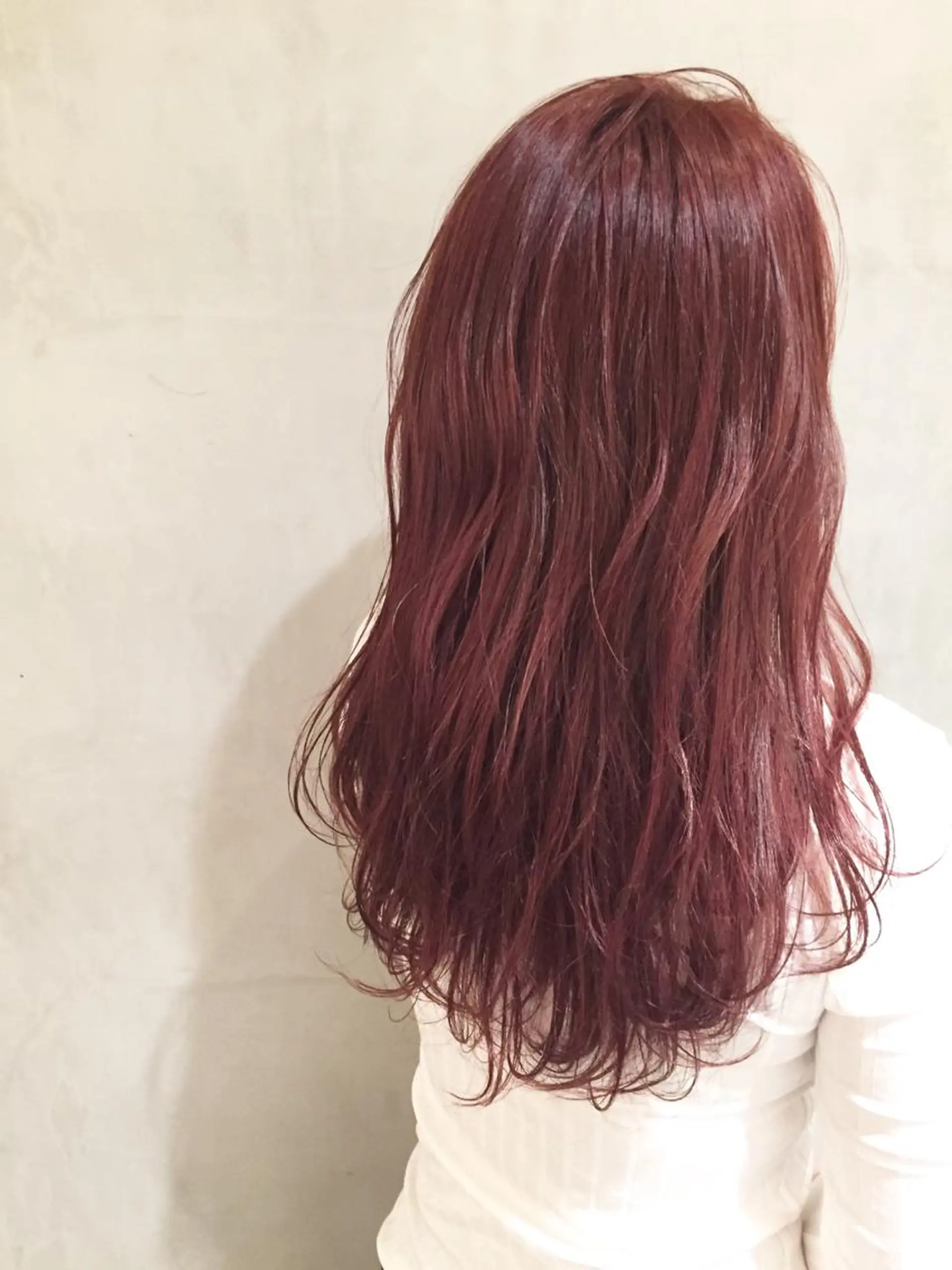 ミディアム カラー ピンクカラー 大西 直人のヘアスタイル