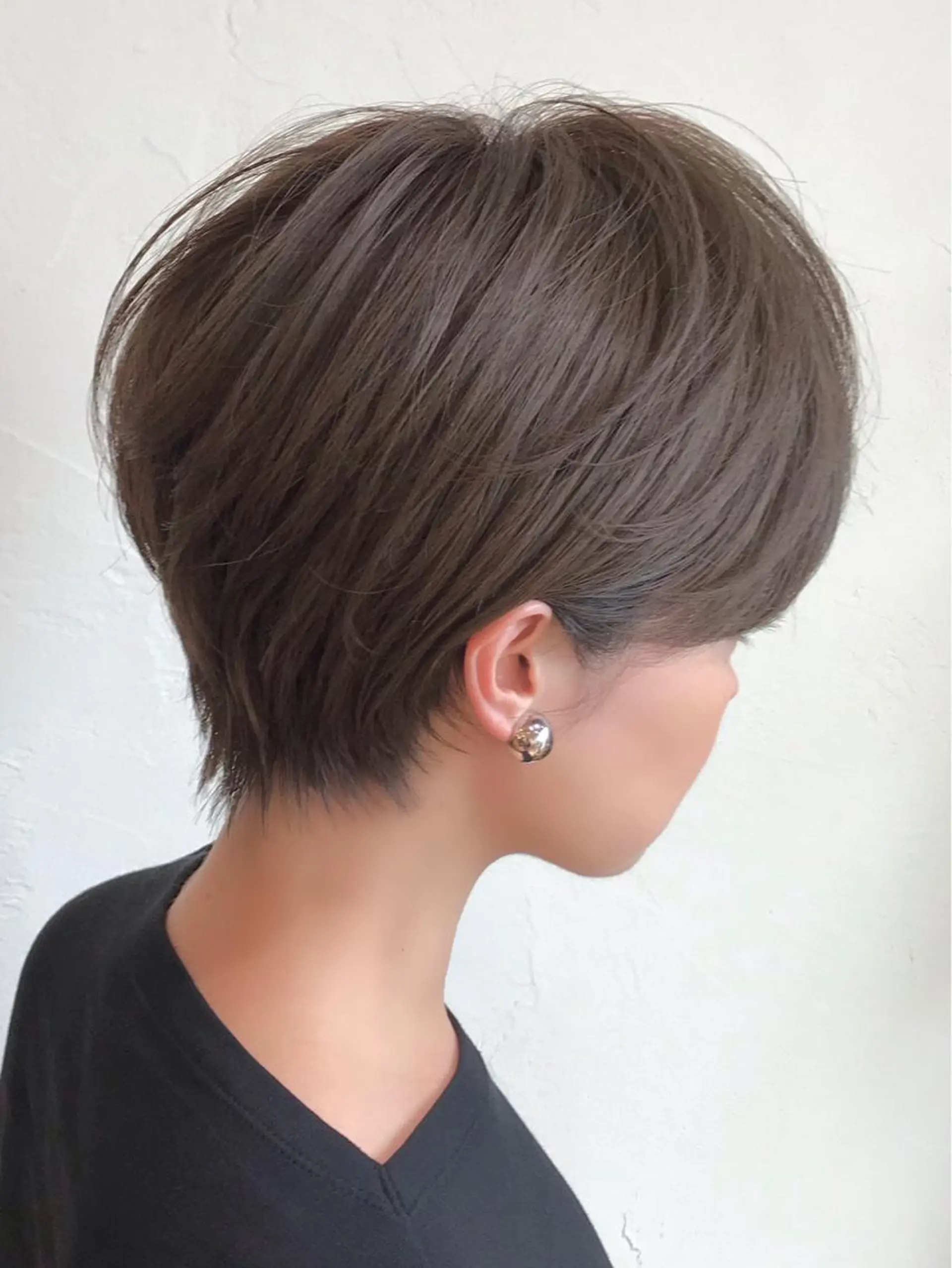 ショート カラー ✨大人ショート特化 /カットモデル/銀座のヘアスタイル