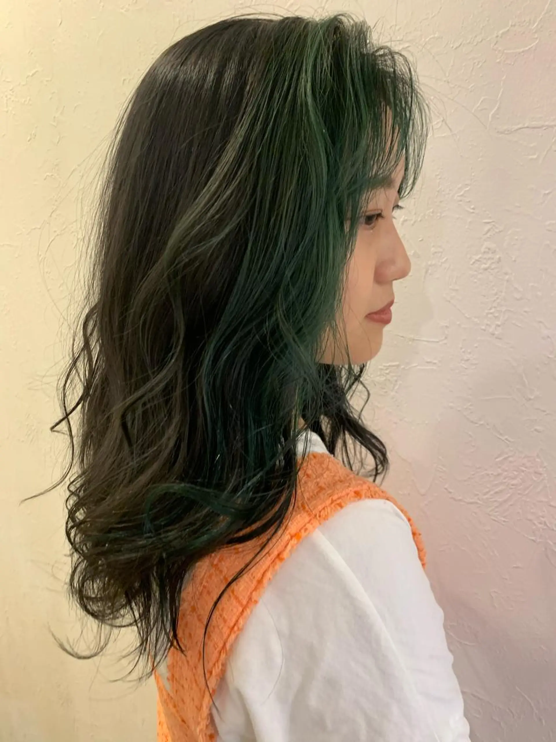 セミロング カラー ミストバング  フェイスフレーミング ヘアカラー m ā l o.🌷 サカモトマイコのヘアスタイル