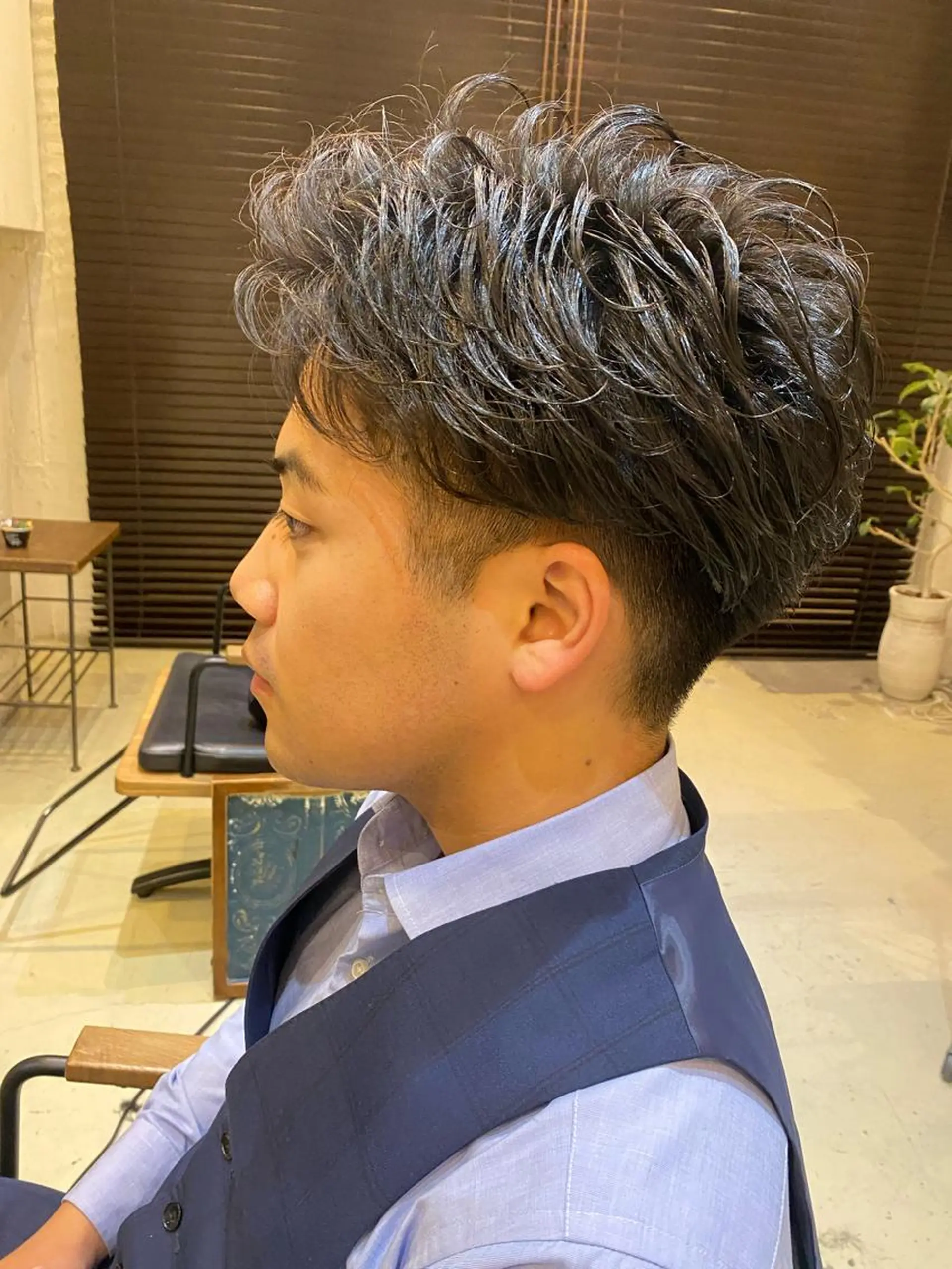 ショート メンズ 谷九/天王寺/上本町 ショート/ボブ/北川のヘアスタイル