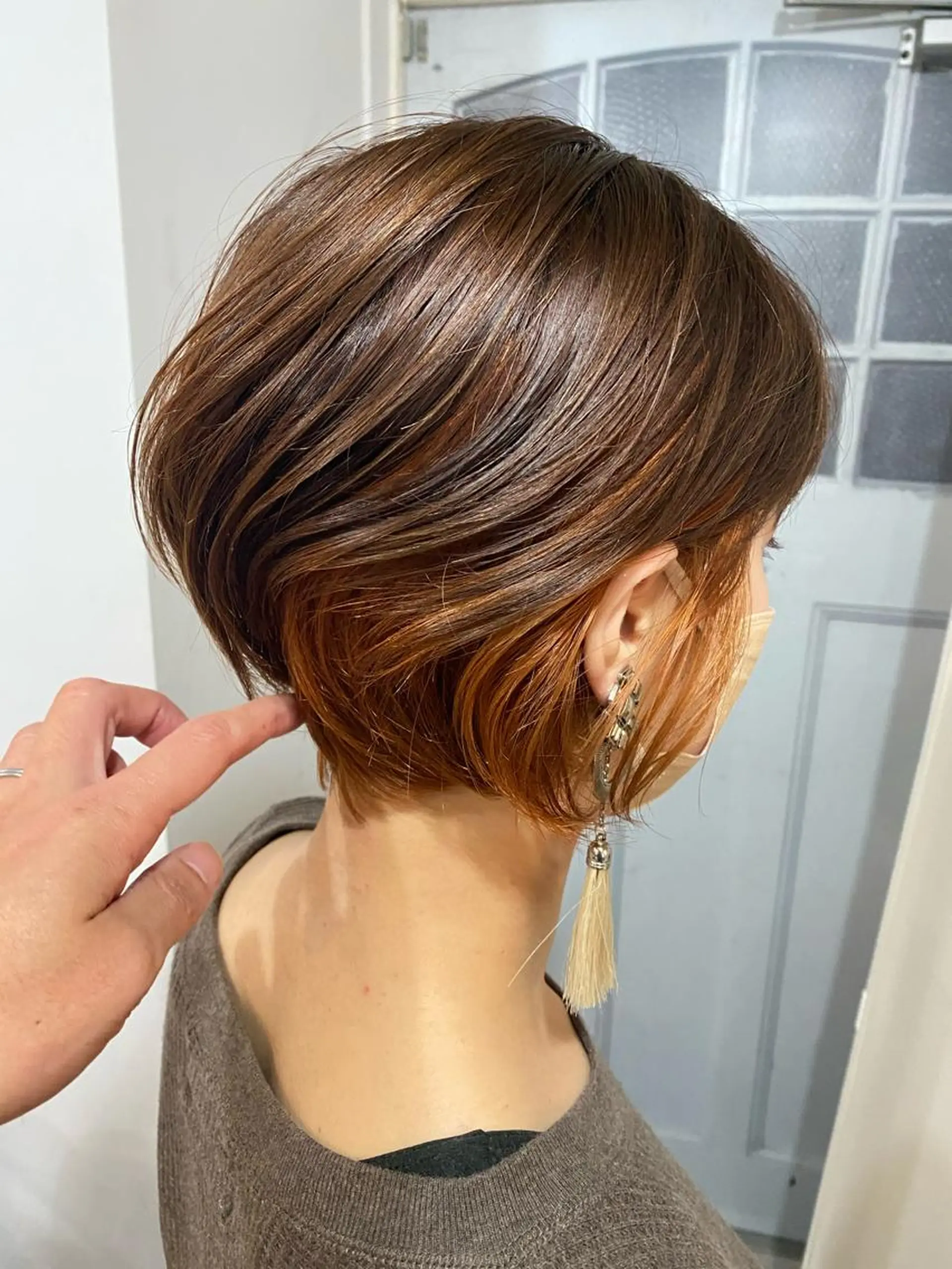 ショート 西尾 隆介のヘアスタイル