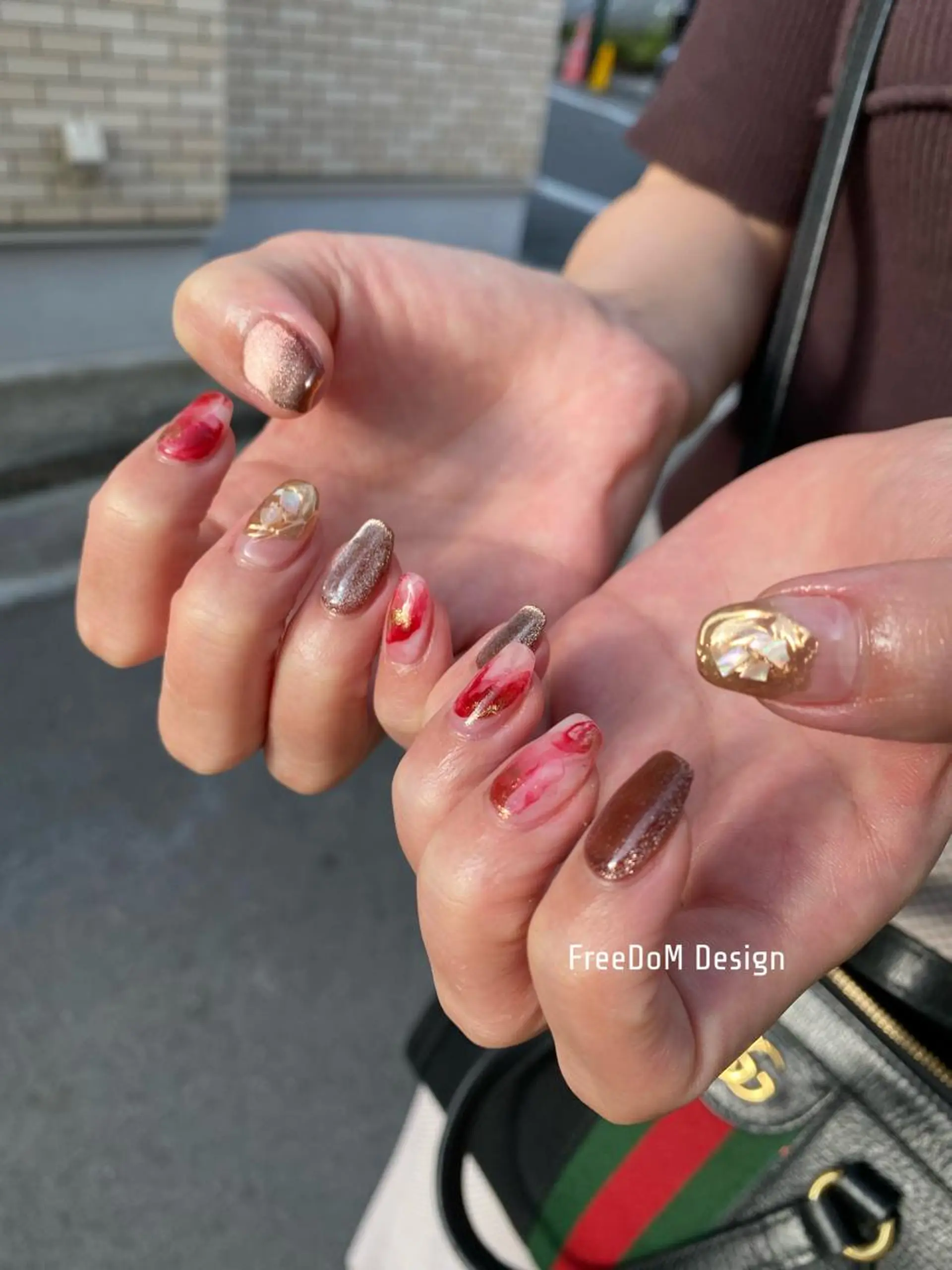 ネイル ハンドネイル W KUMIのネイルデザイン