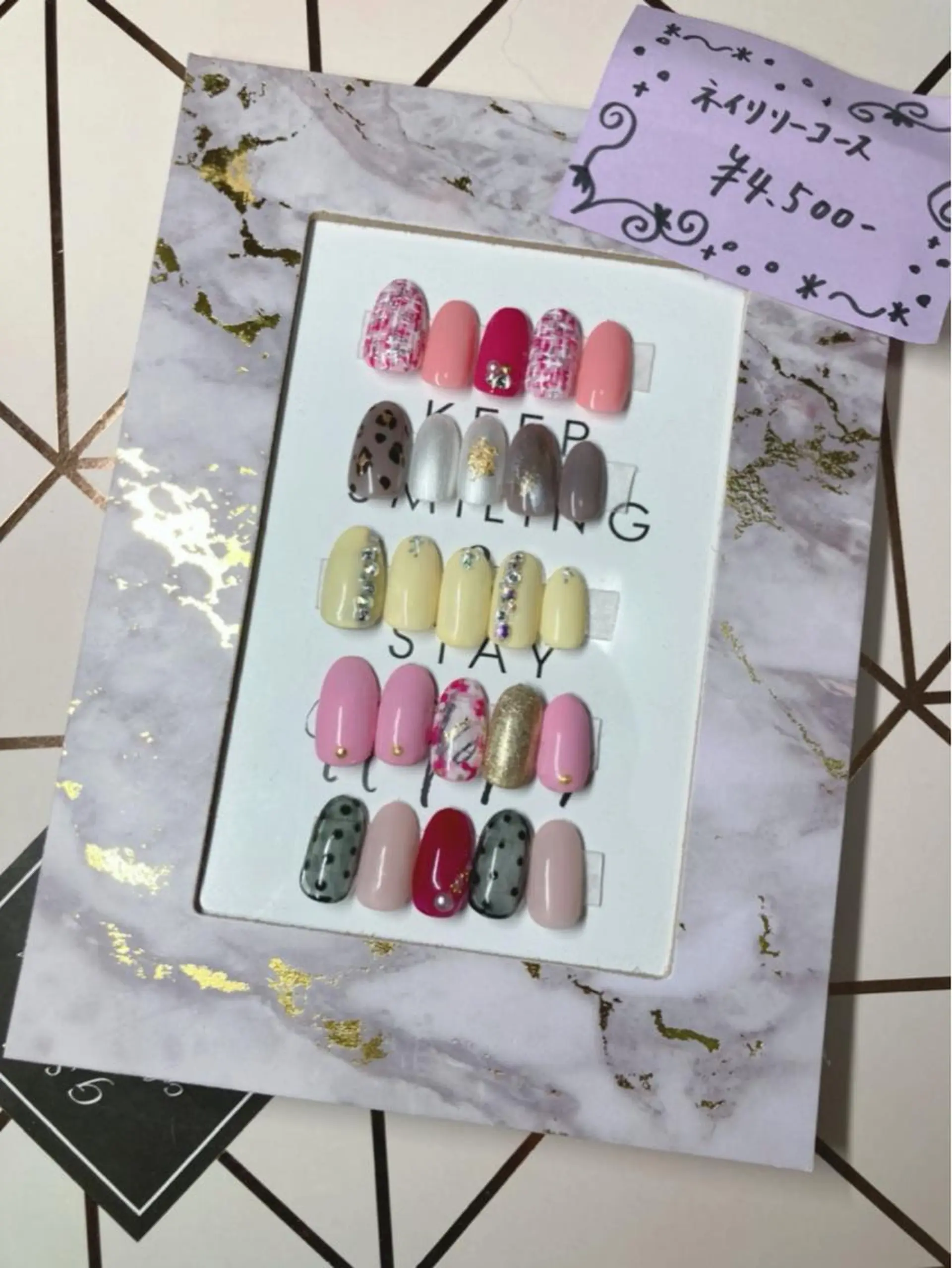 ネイル 春ネイル ネイルサロン NAILILYのネイルデザイン