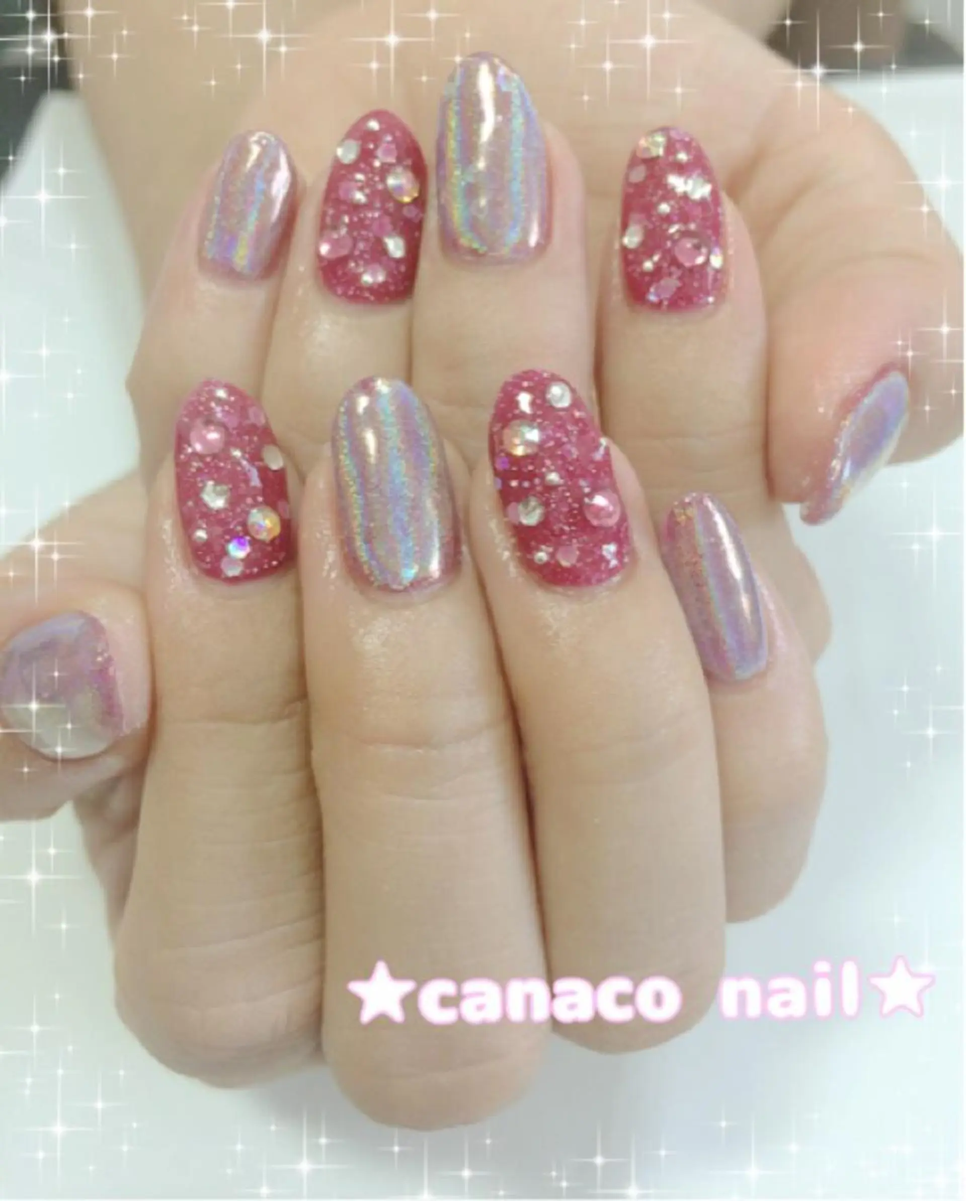 ネイル ハンドネイル ハンドケア ベテランネイル cnc  nailのネイルデザイン