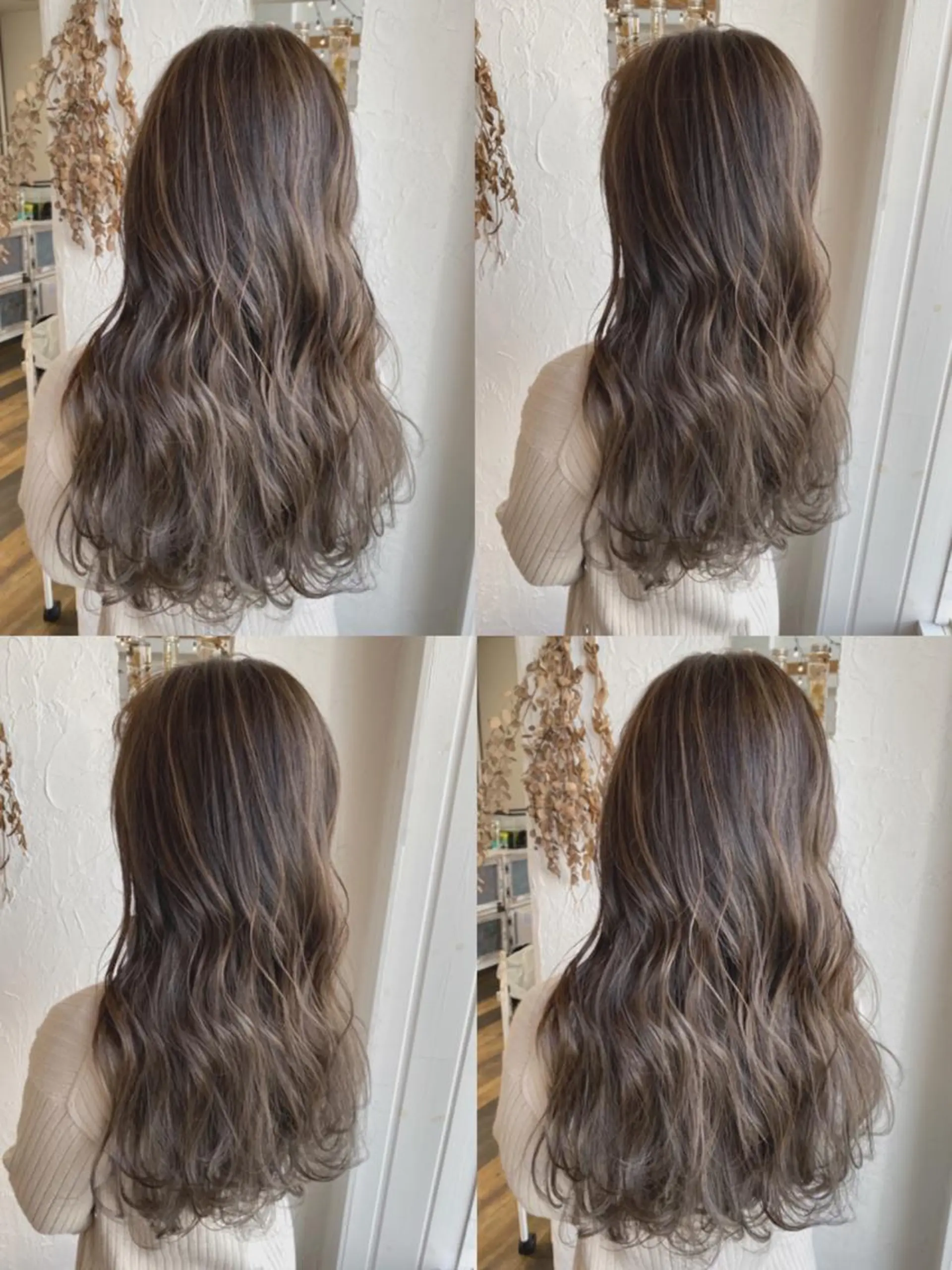 ロング カラー ハイライトカラー 外国人風カラー ハイライト 豊橋美容院 ソンリエのヘアスタイル