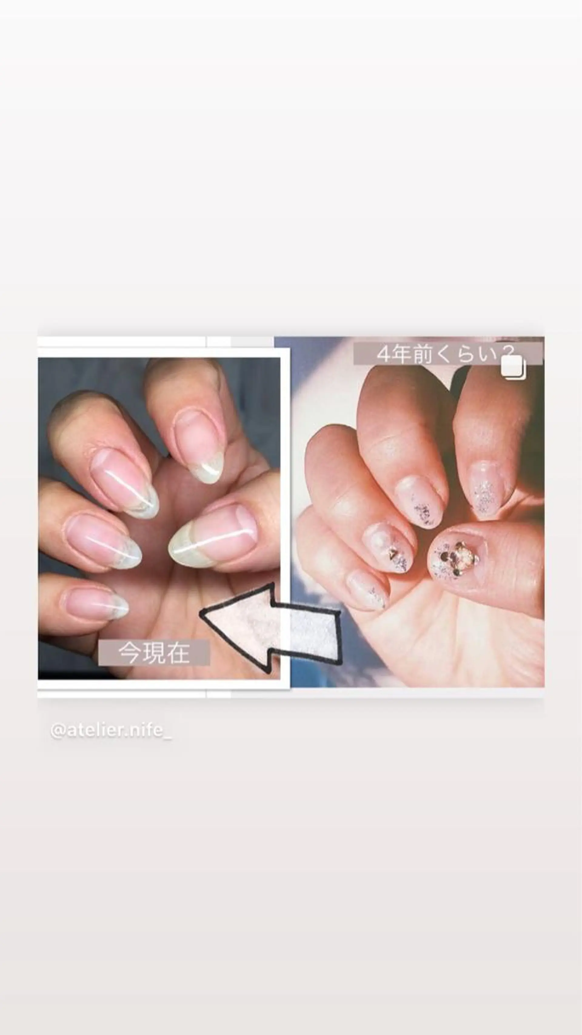 ネイル ハンドネイル atelier nife.のネイルデザイン